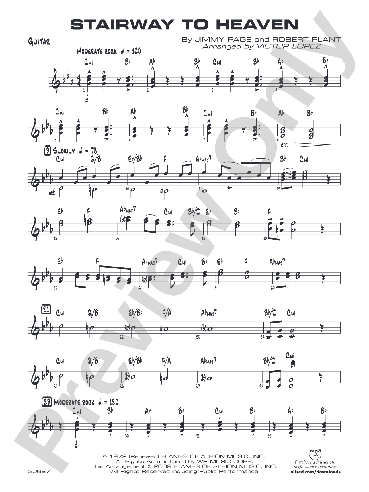 Stairway to Heaven: Guitar