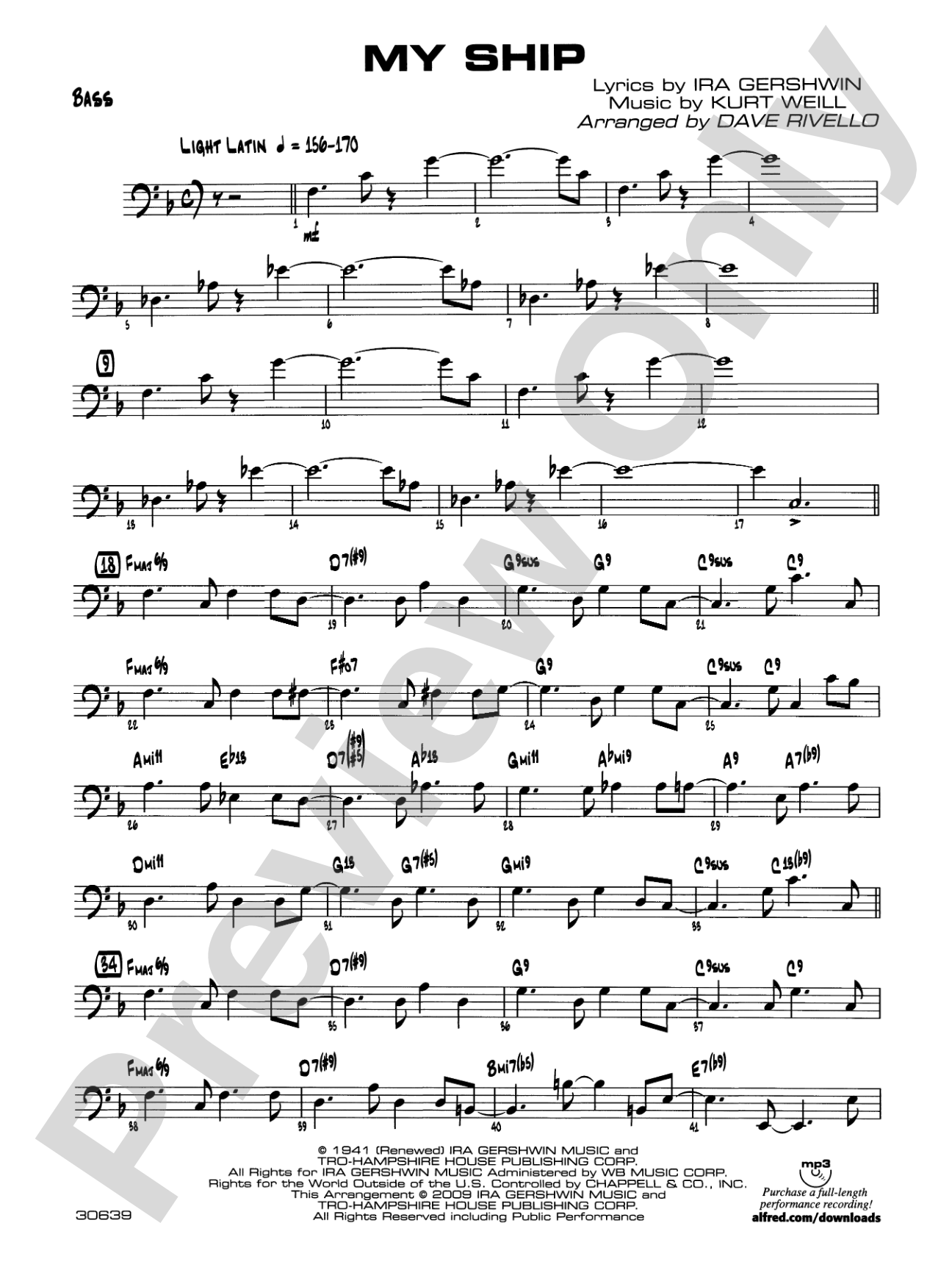 My Ship: String Bass