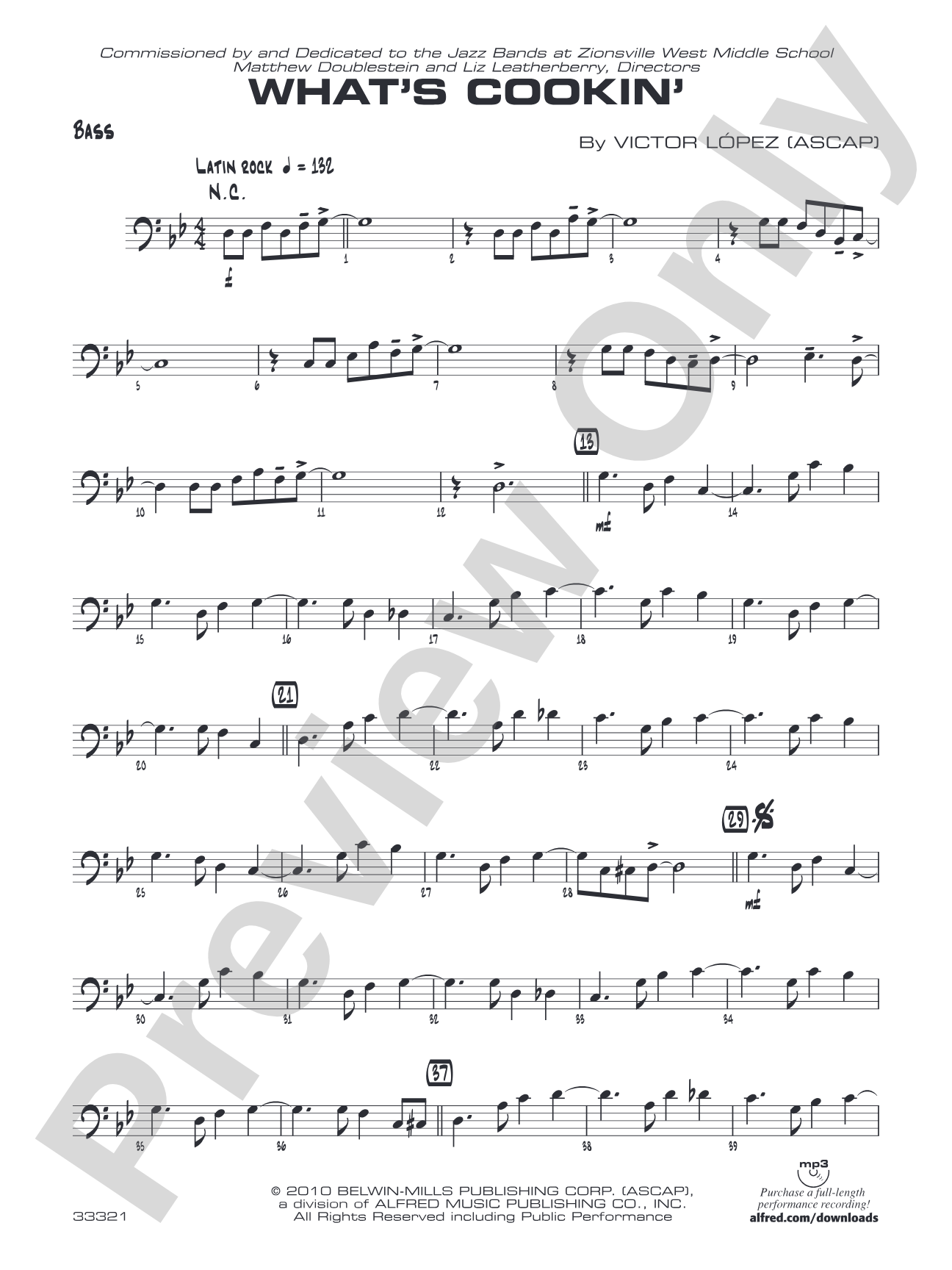 What's Cookin': String Bass
