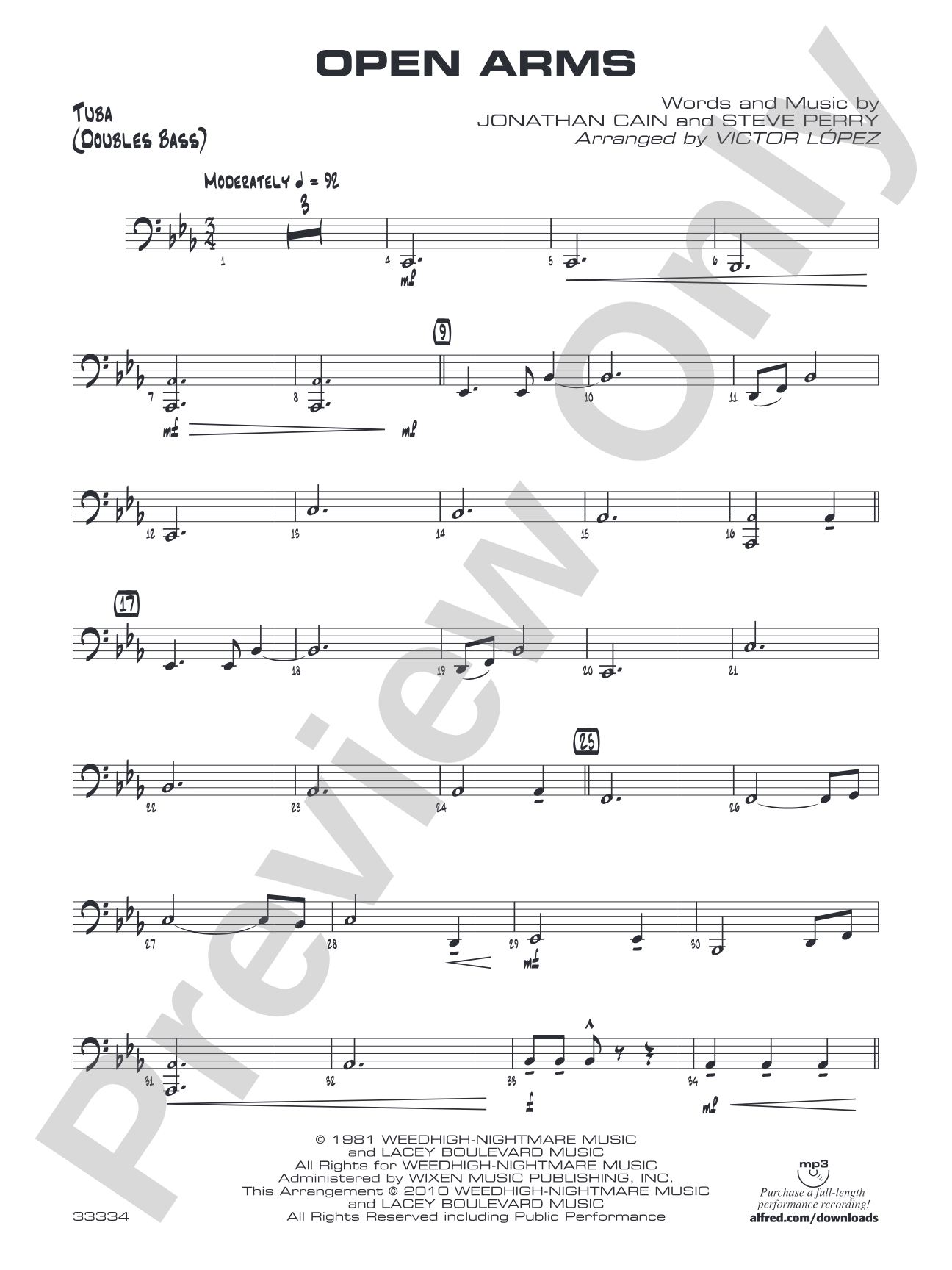 Open Arms: Tuba