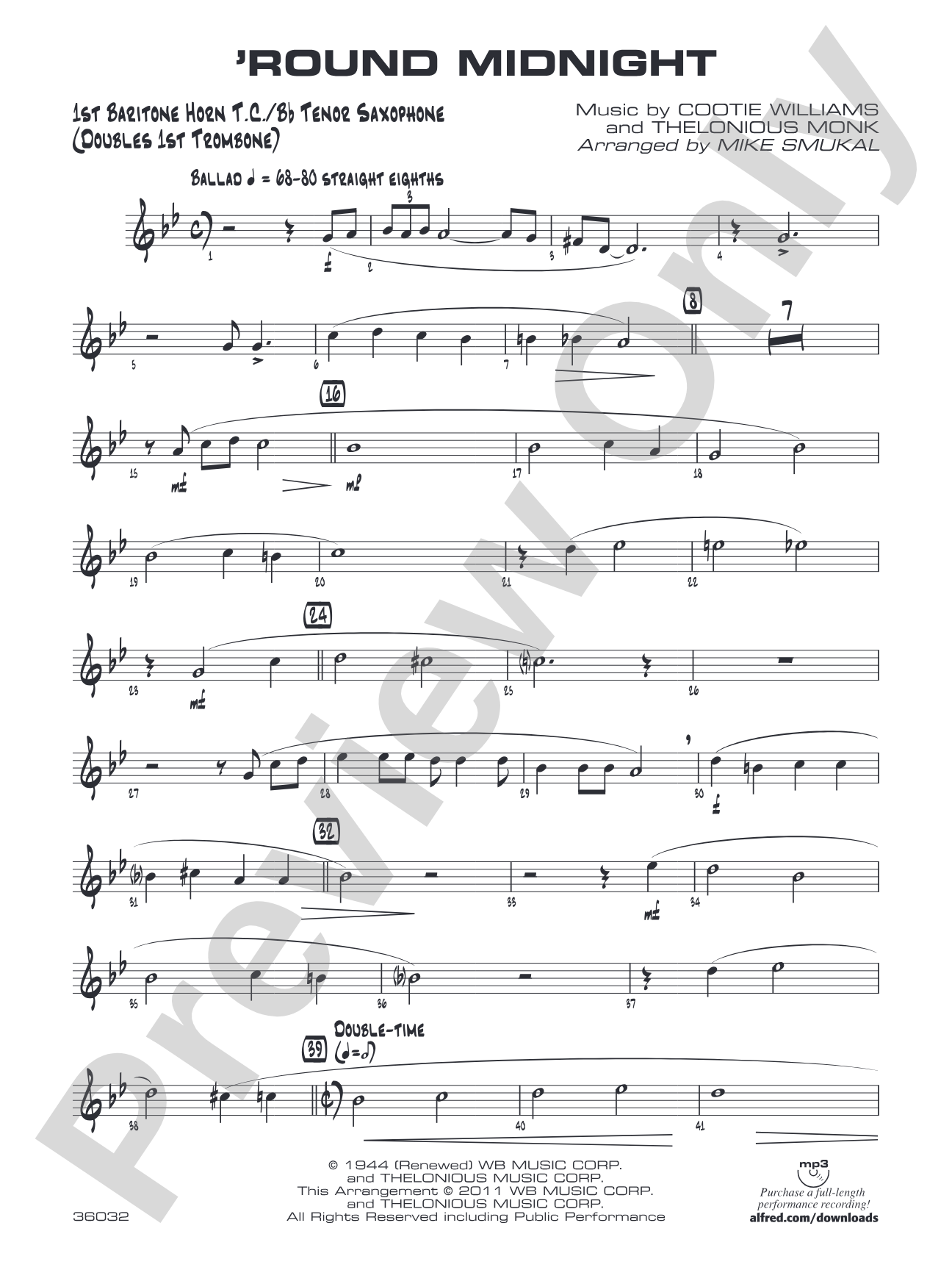 'Round Midnight: Baritone T.C.