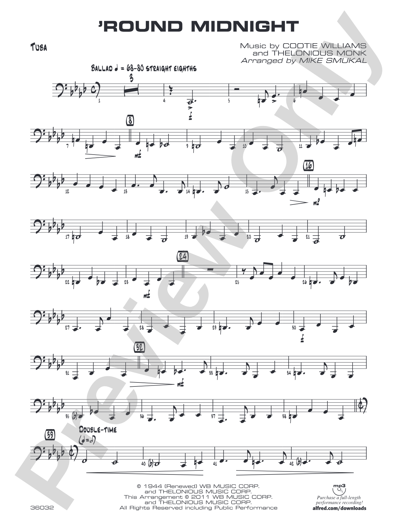 'Round Midnight: Tuba