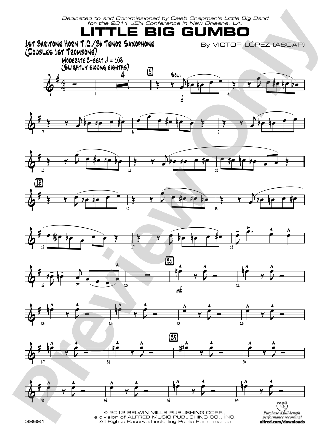 Little Big Gumbo: Baritone T.C.