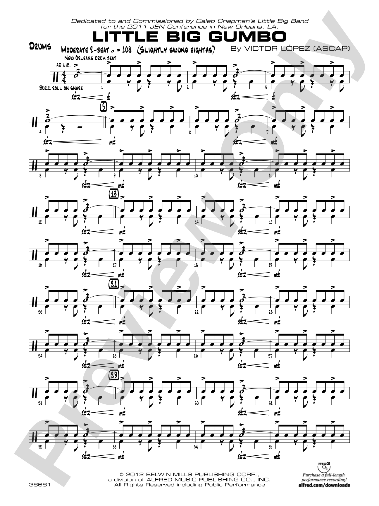 Little Big Gumbo: Drums