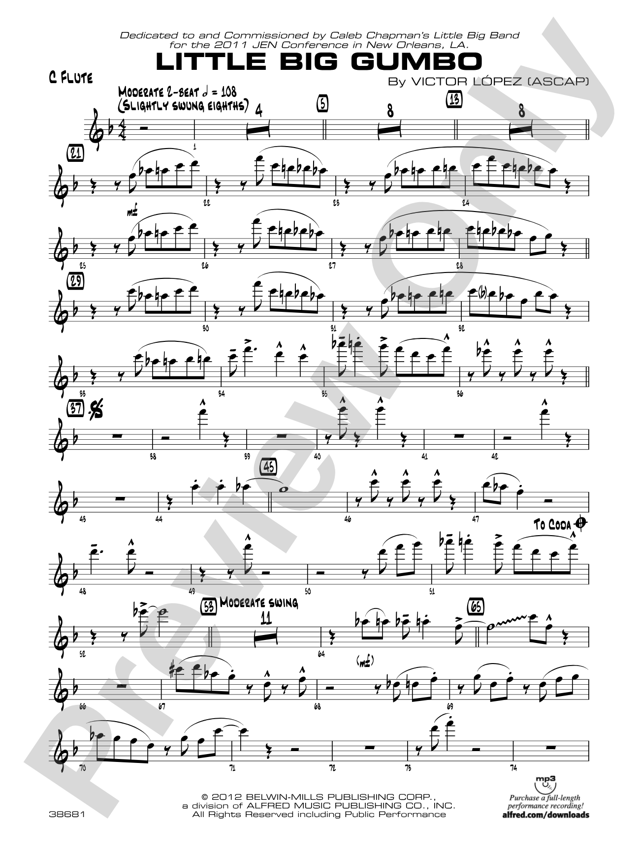 Little Big Gumbo: Flute