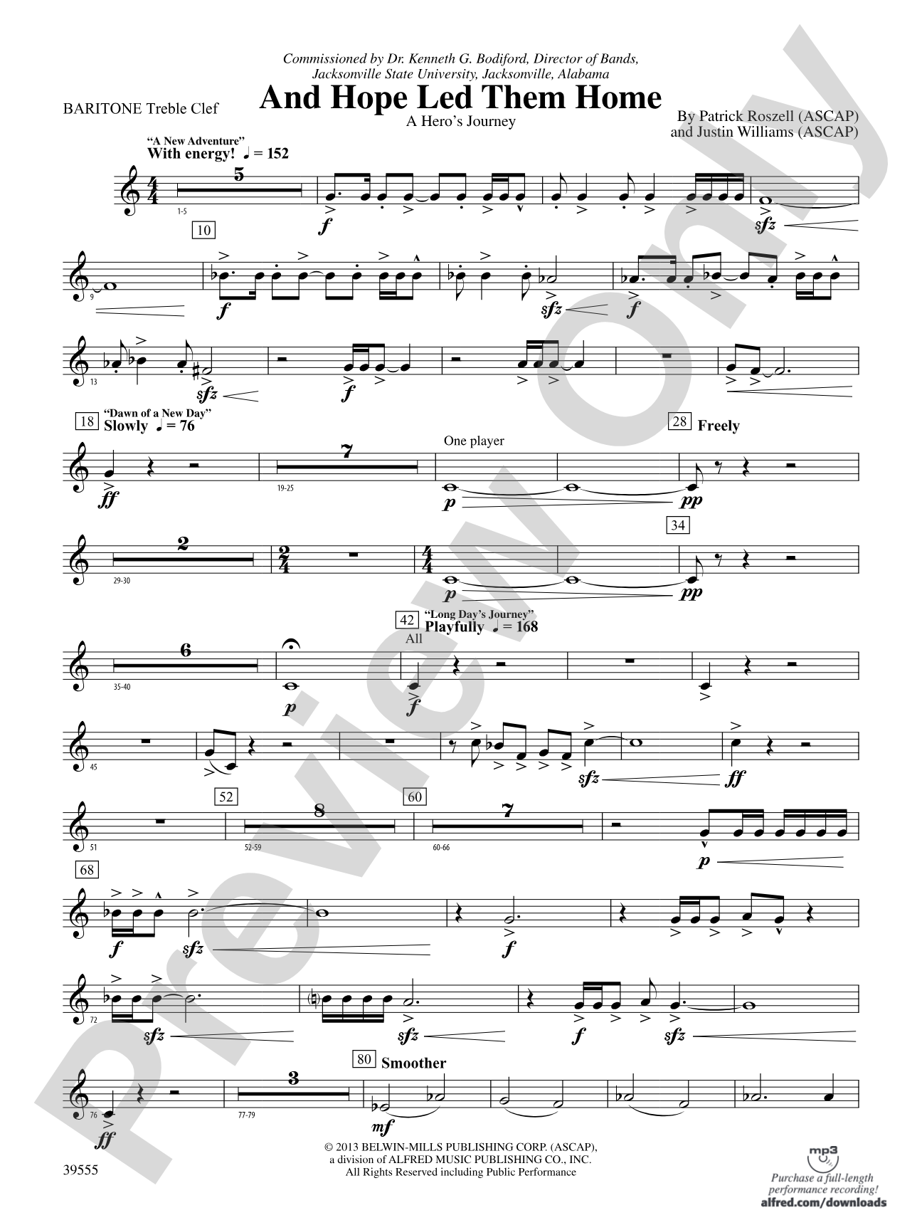 And Hope Led Them Home: Baritone T.C.