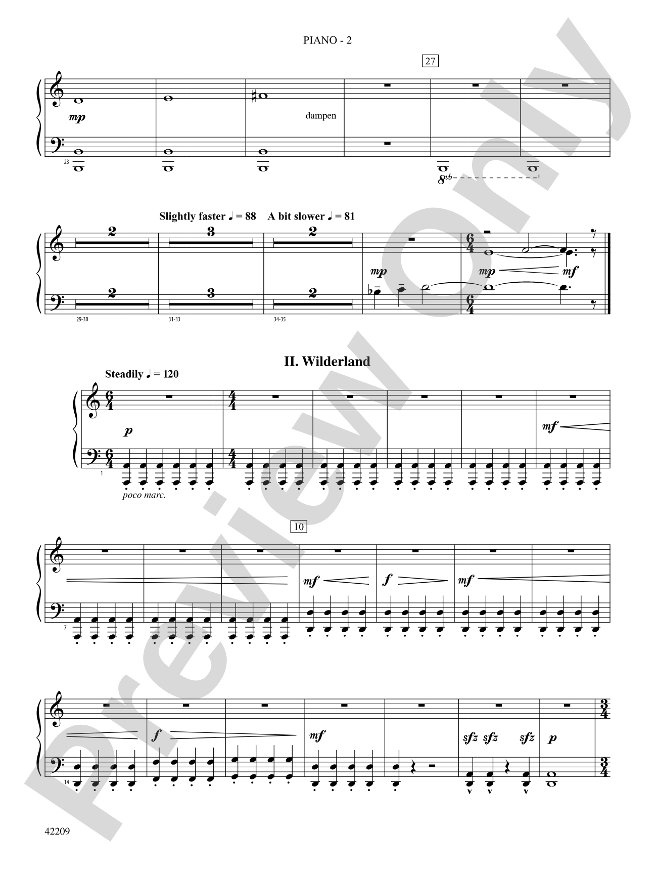 The Hobbit: The Desolation of Smaug, Suite from: Piano Accompaniment