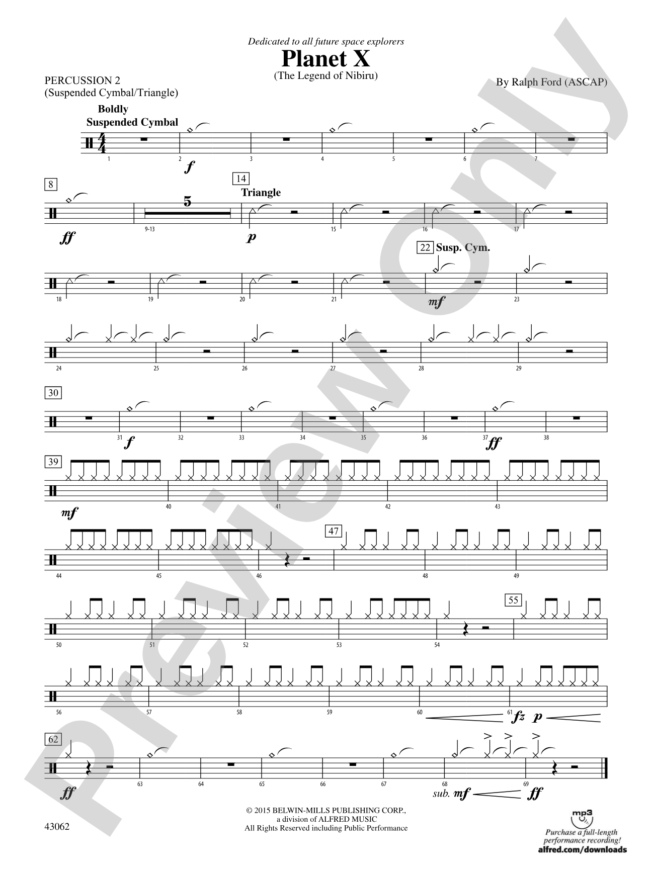 Planet X: 2nd Percussion