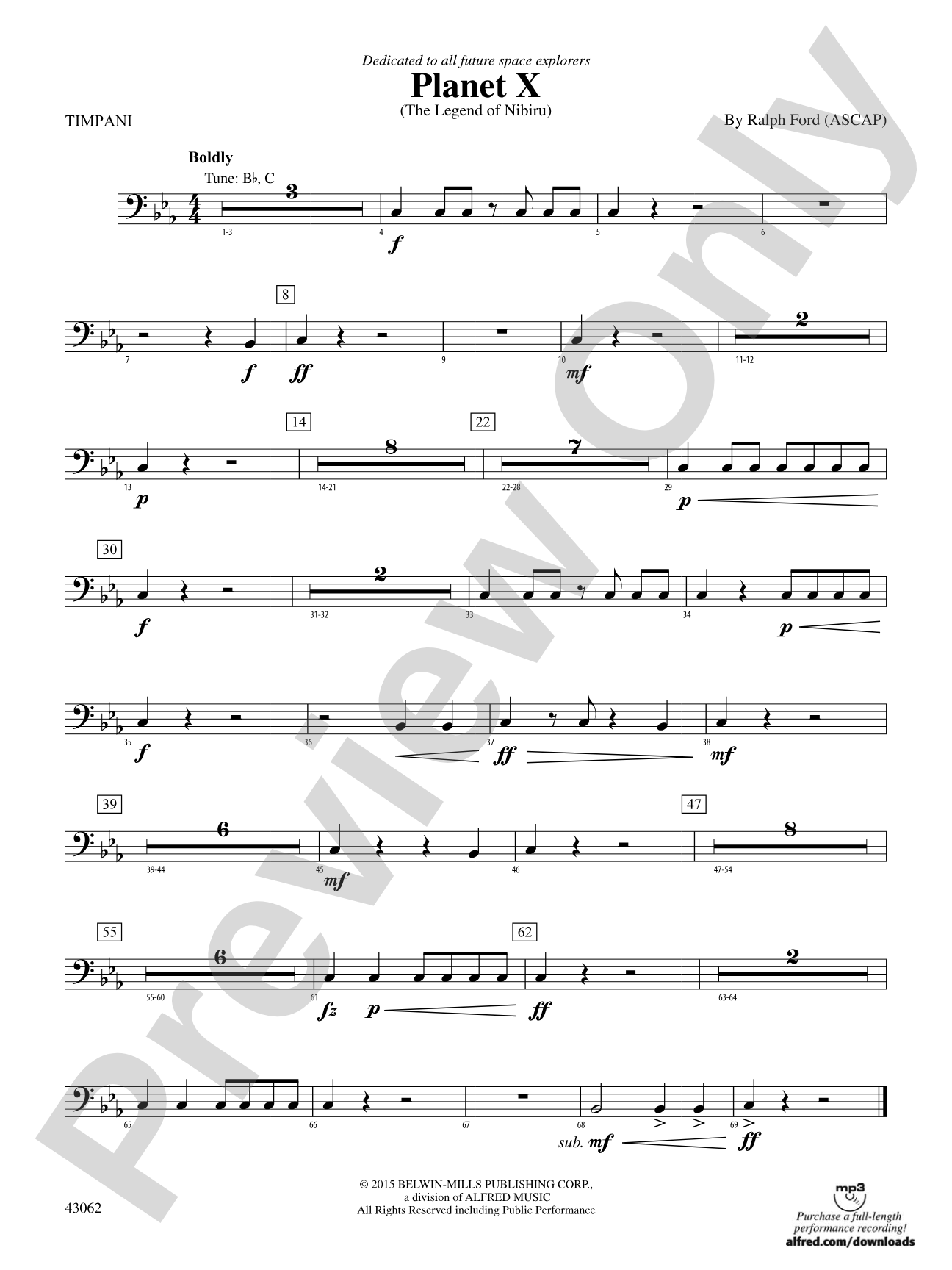 Planet X: Timpani