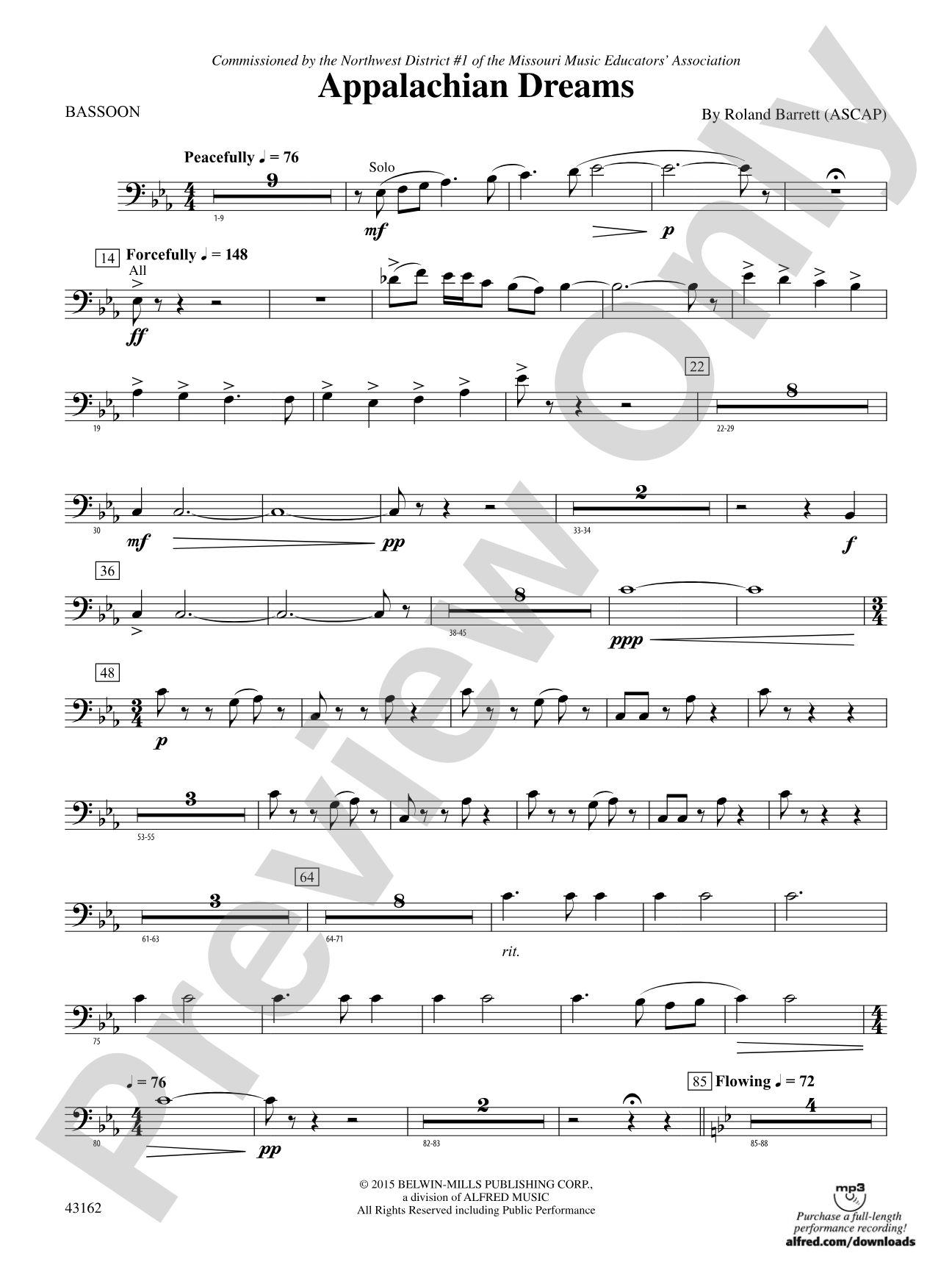 Appalachian Dreams: Bassoon