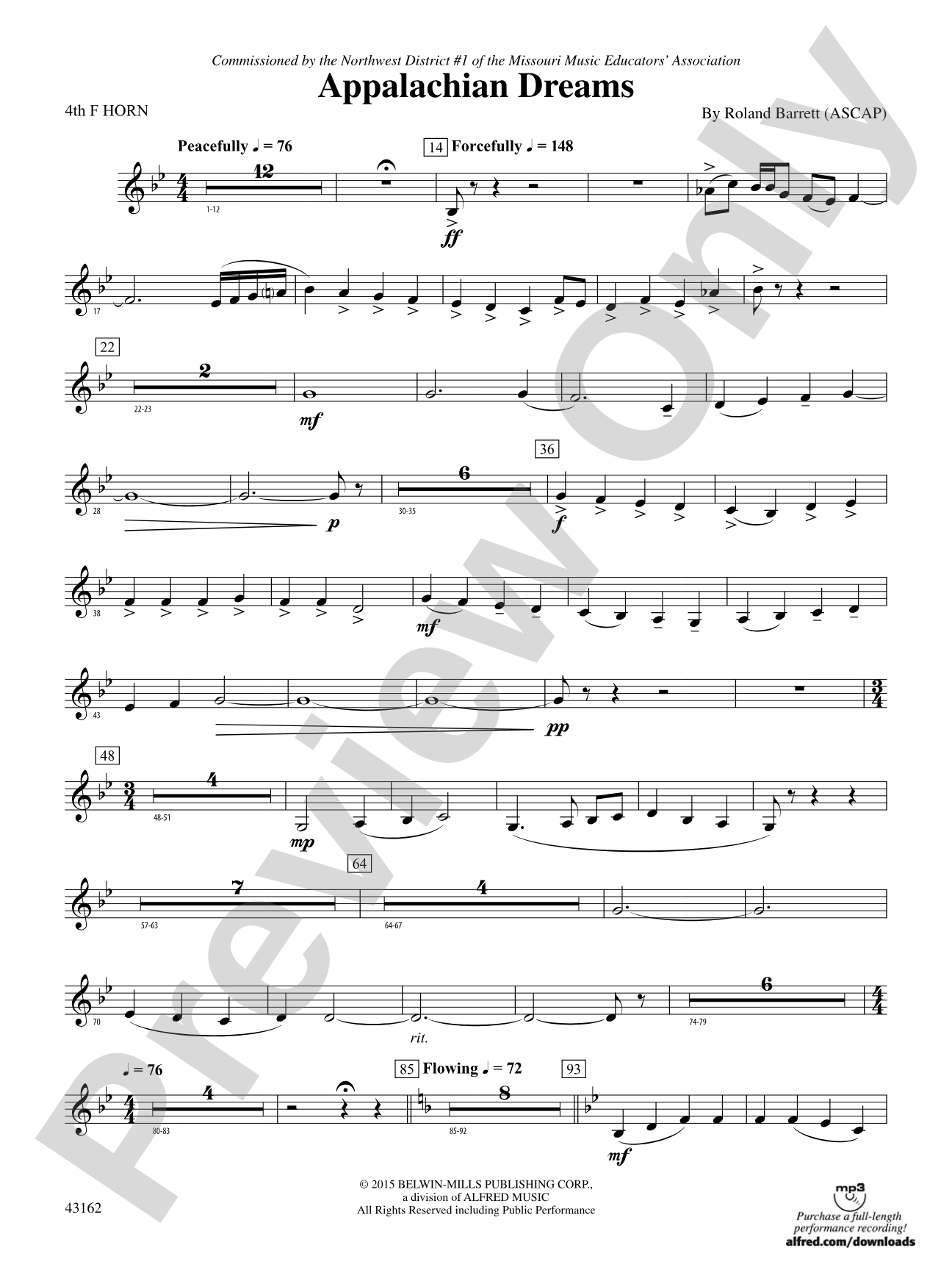 Appalachian Dreams: 4th F Horn