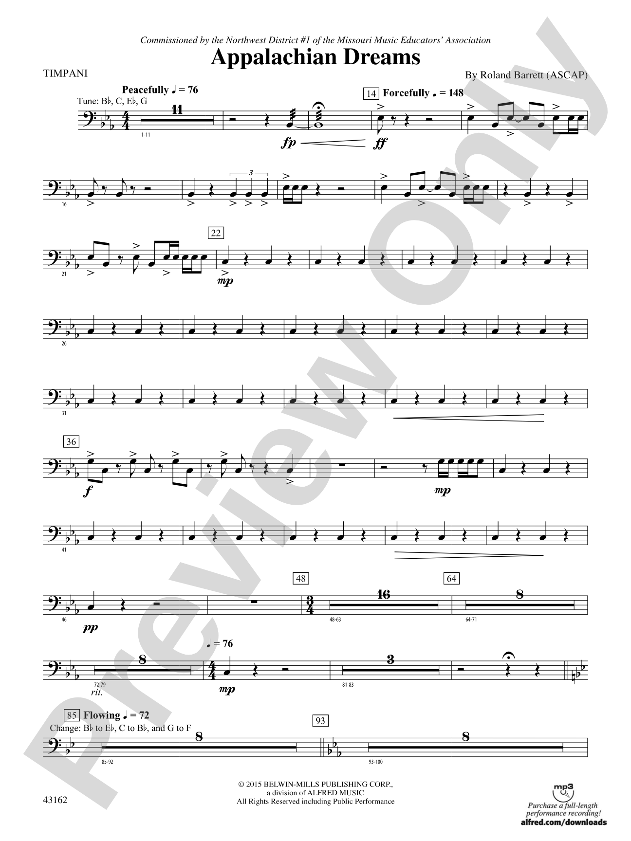 Appalachian Dreams: Timpani