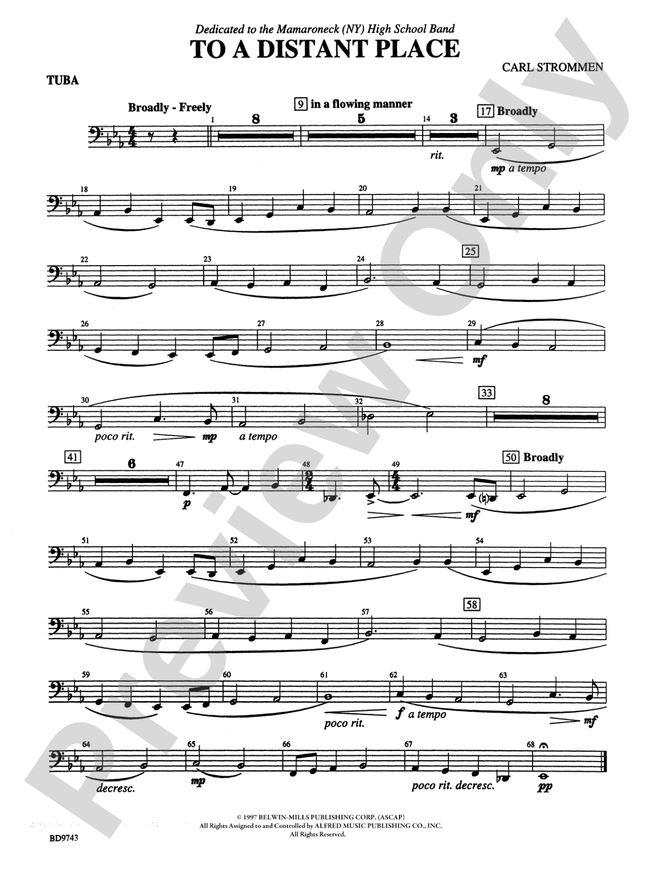 To a Distant Place: Tuba