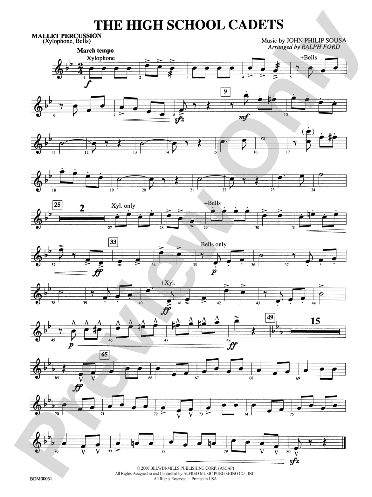 The High School Cadets: Mallets