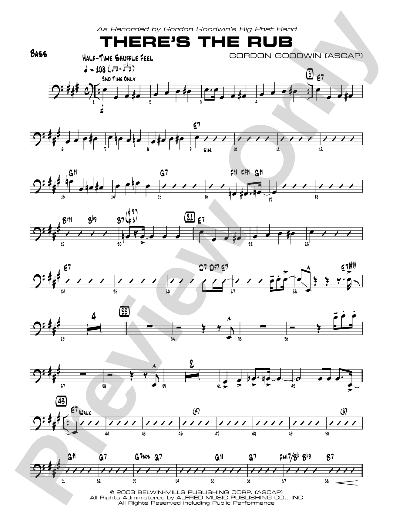 There's the Rub: String Bass