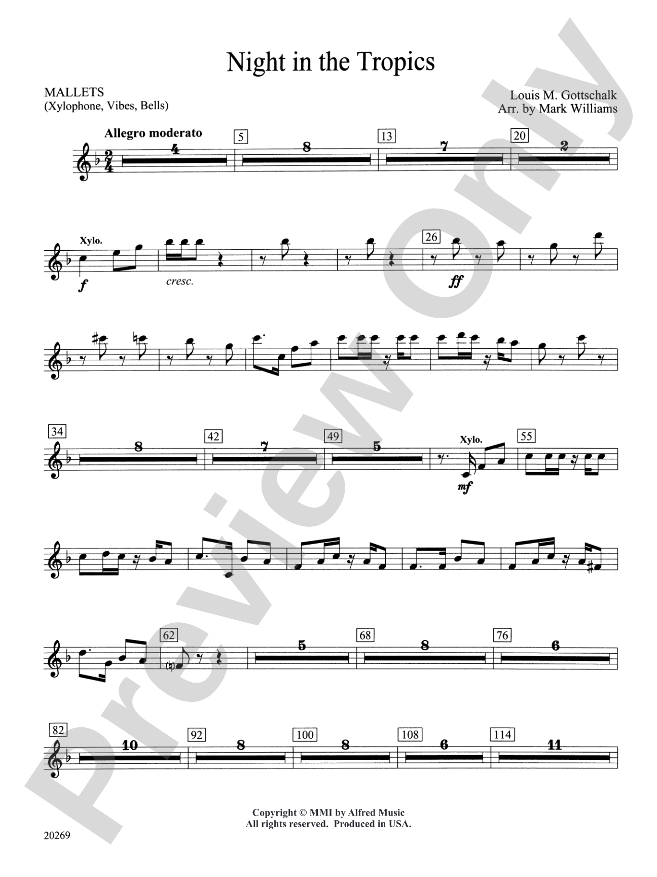 Night in the Tropics: Mallets