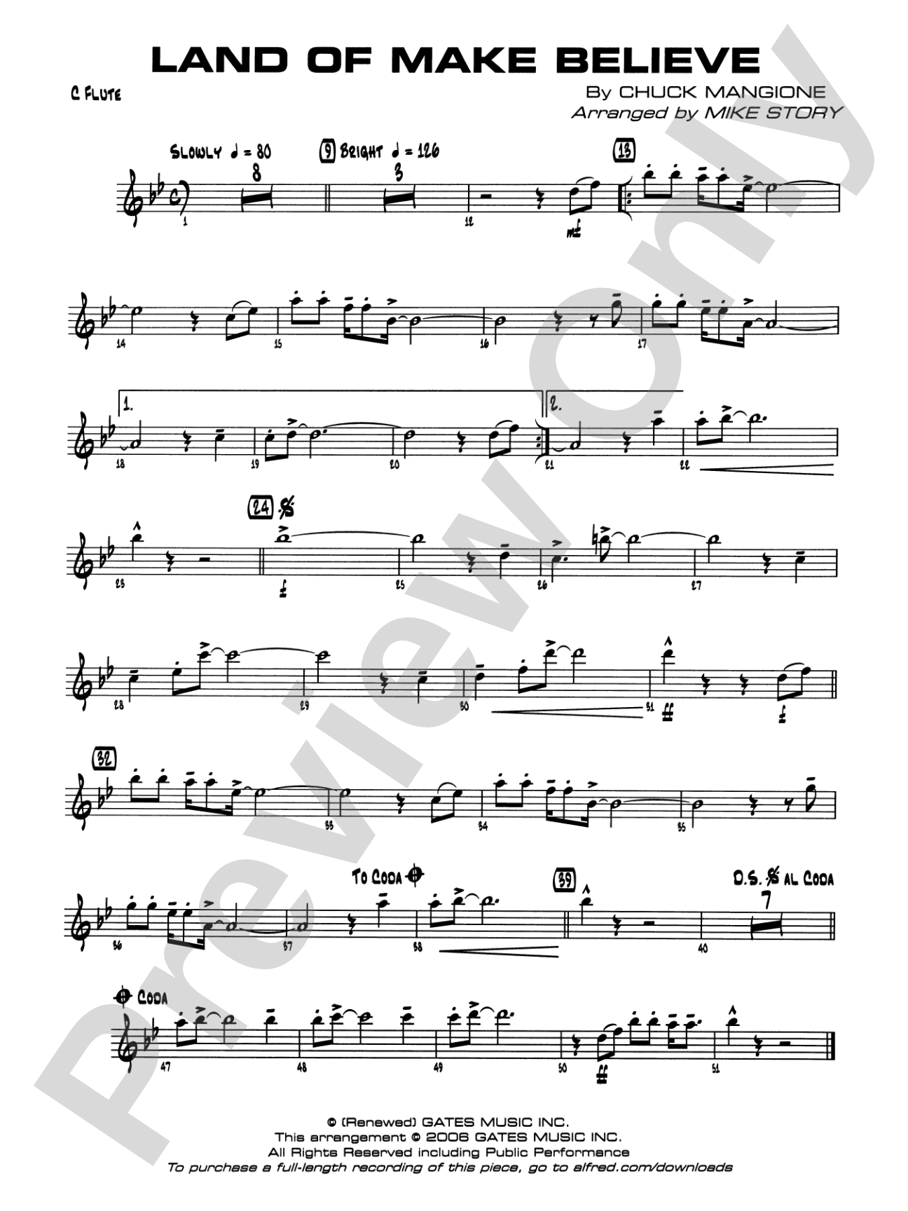 Land of Make Believe: Flute