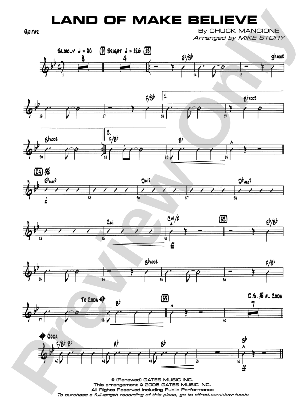 Land of Make Believe: Guitar
