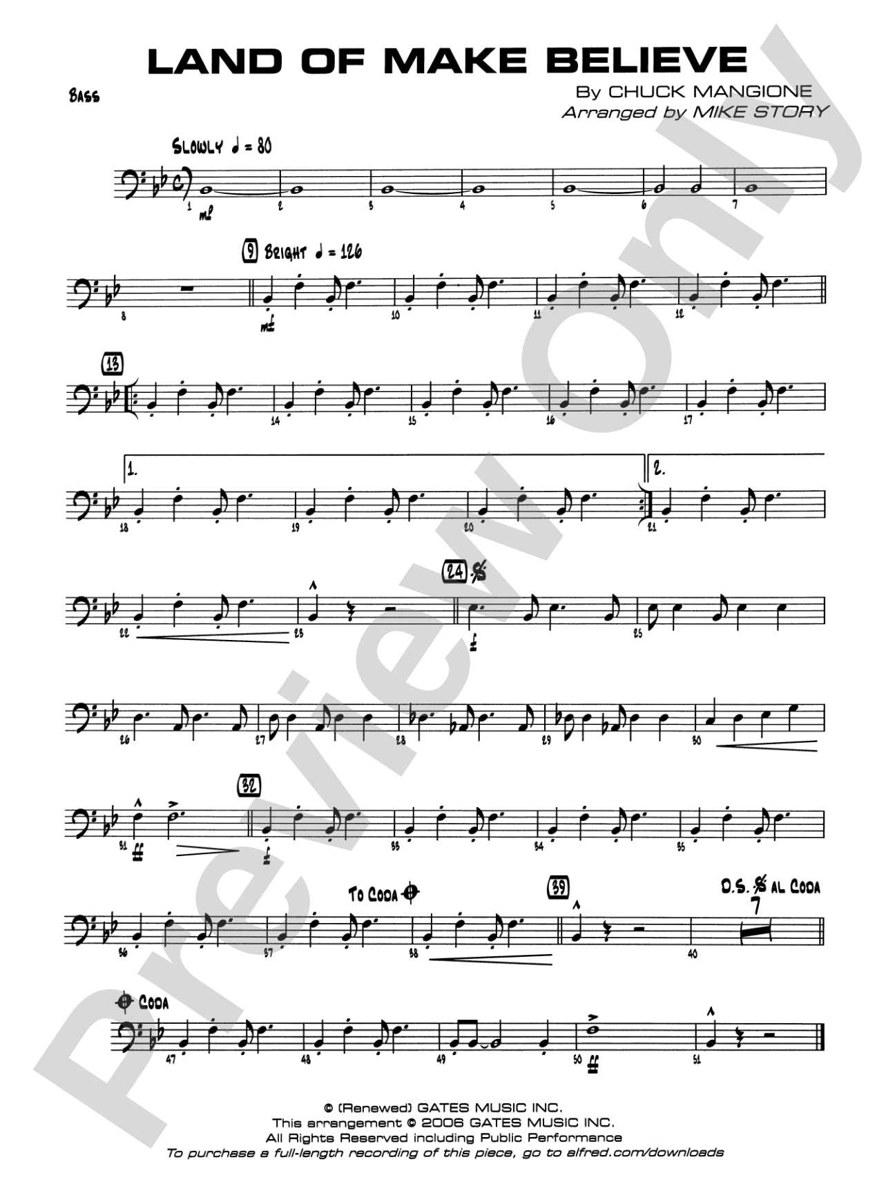 Land of Make Believe: String Bass