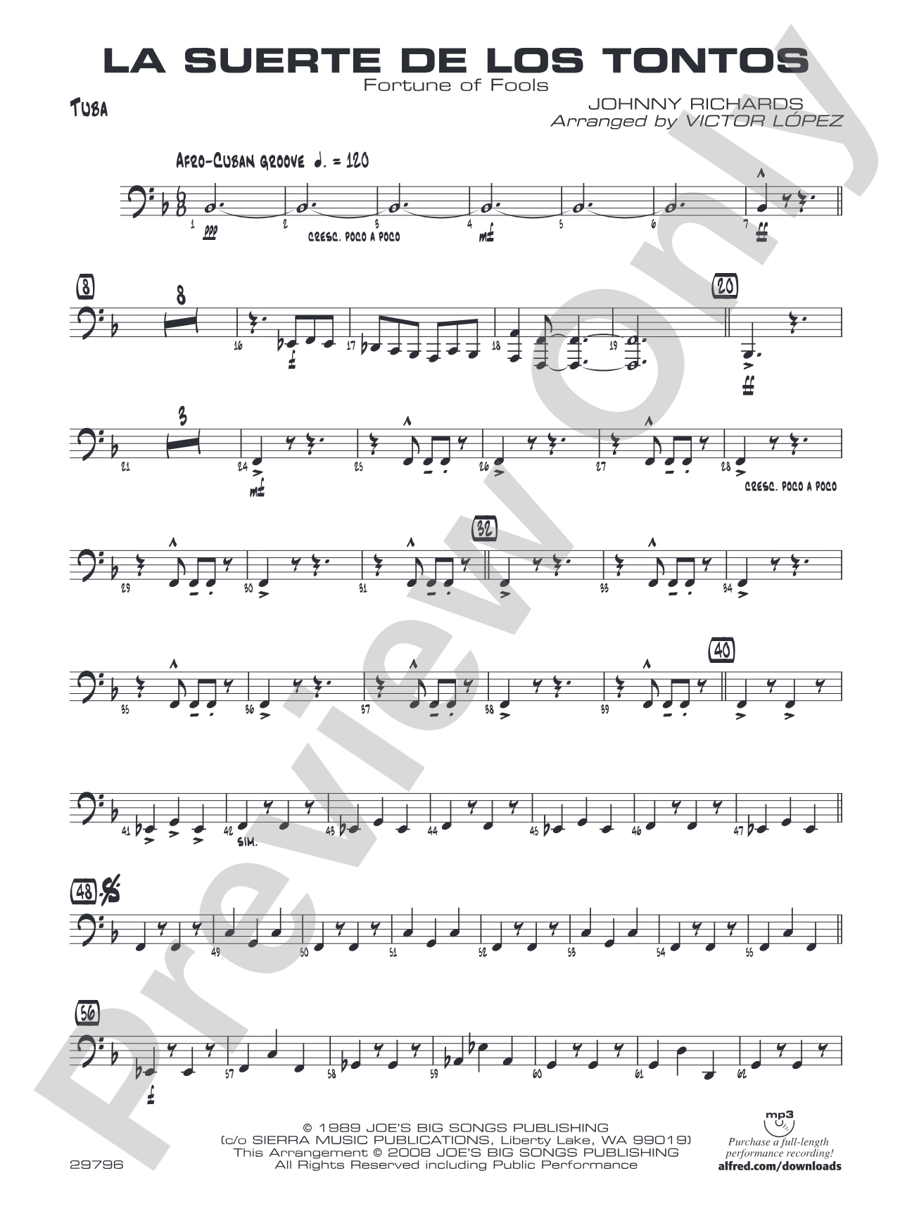 La Suerte de los Tontos: Tuba