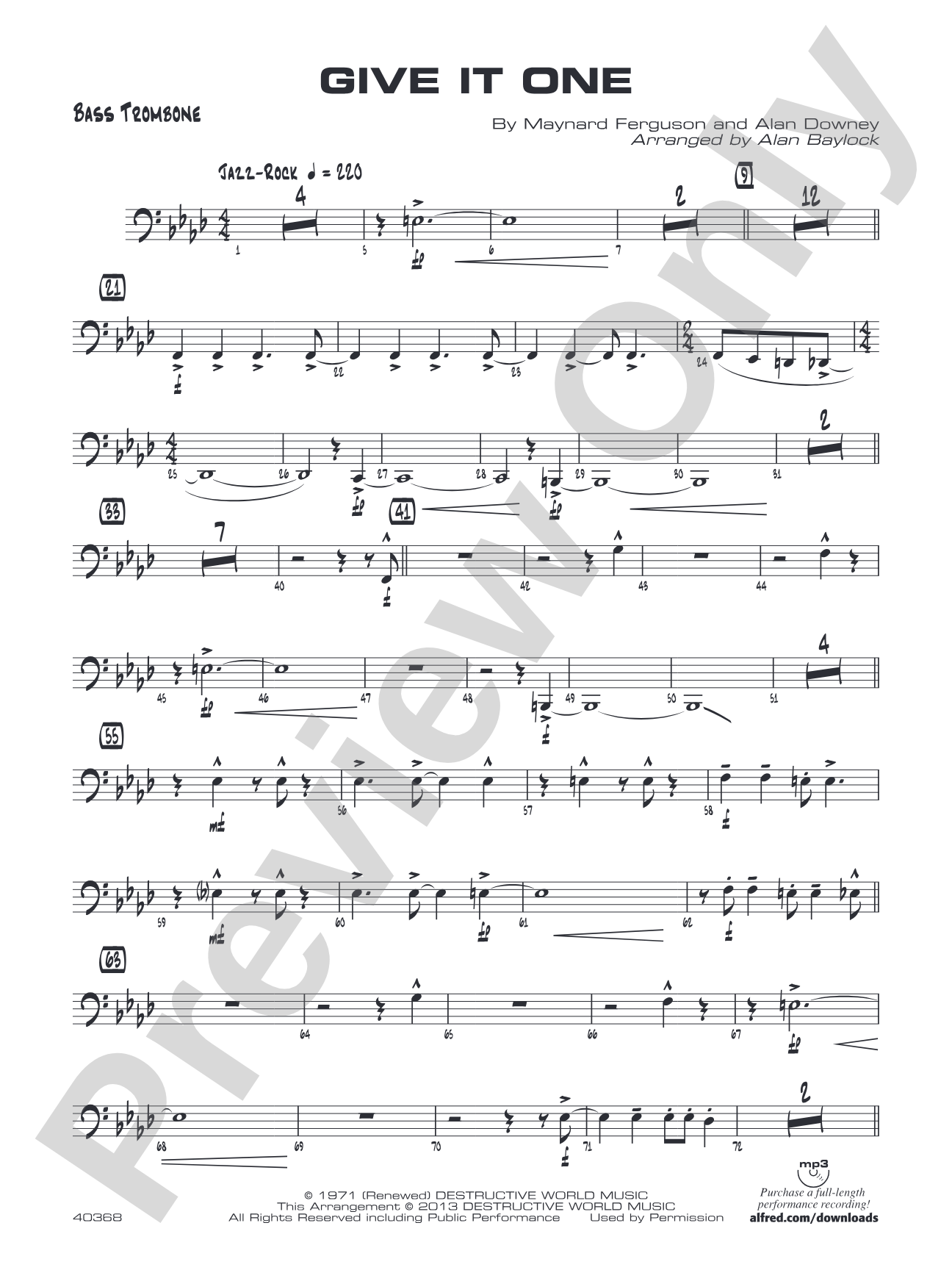 Give It One: 4th Trombone