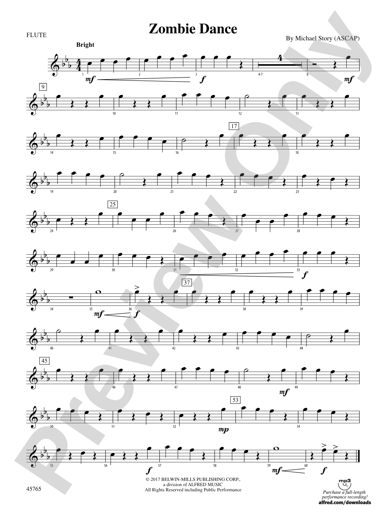Zombie Dance: Flute
