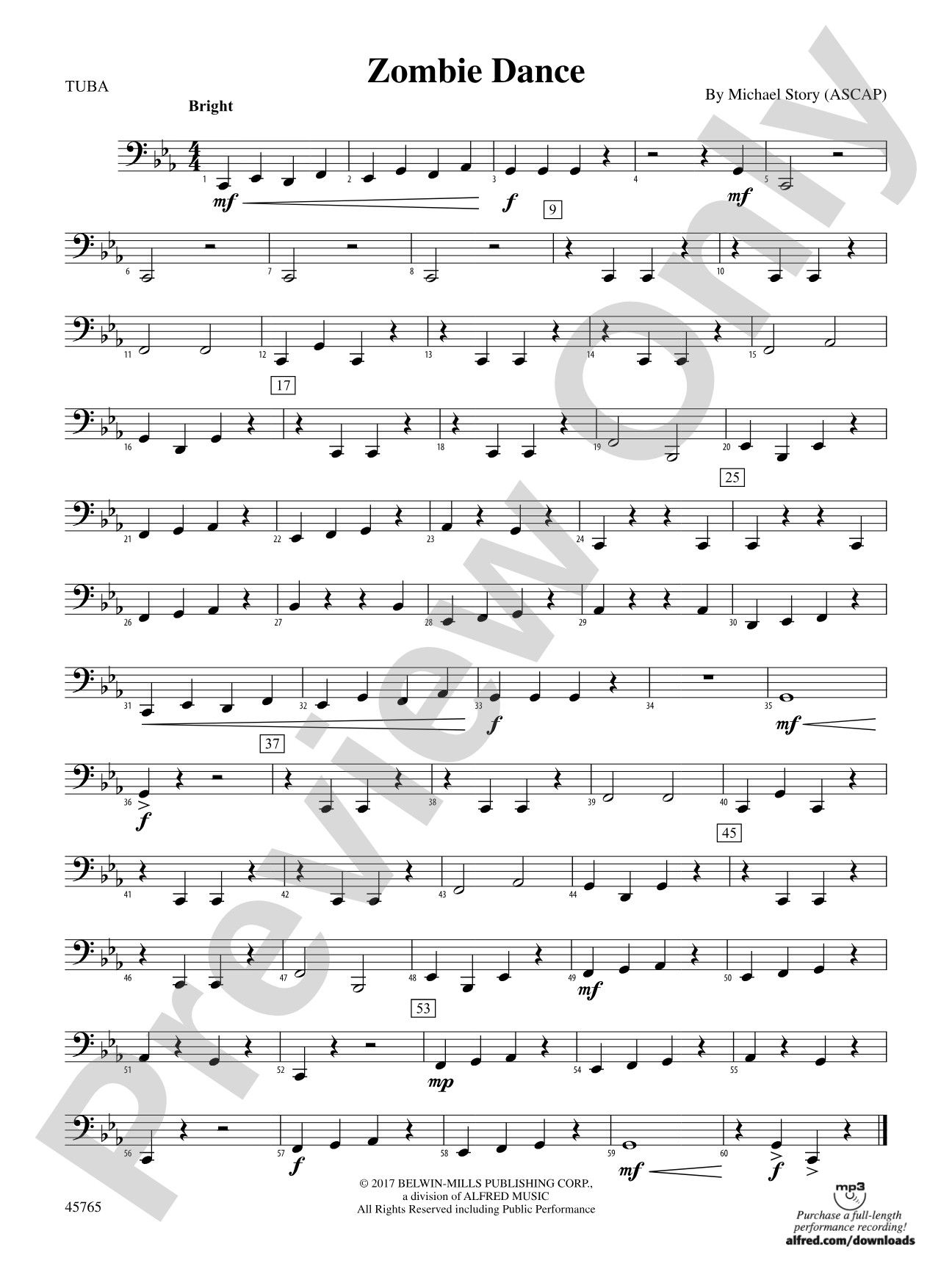Zombie Dance: Tuba