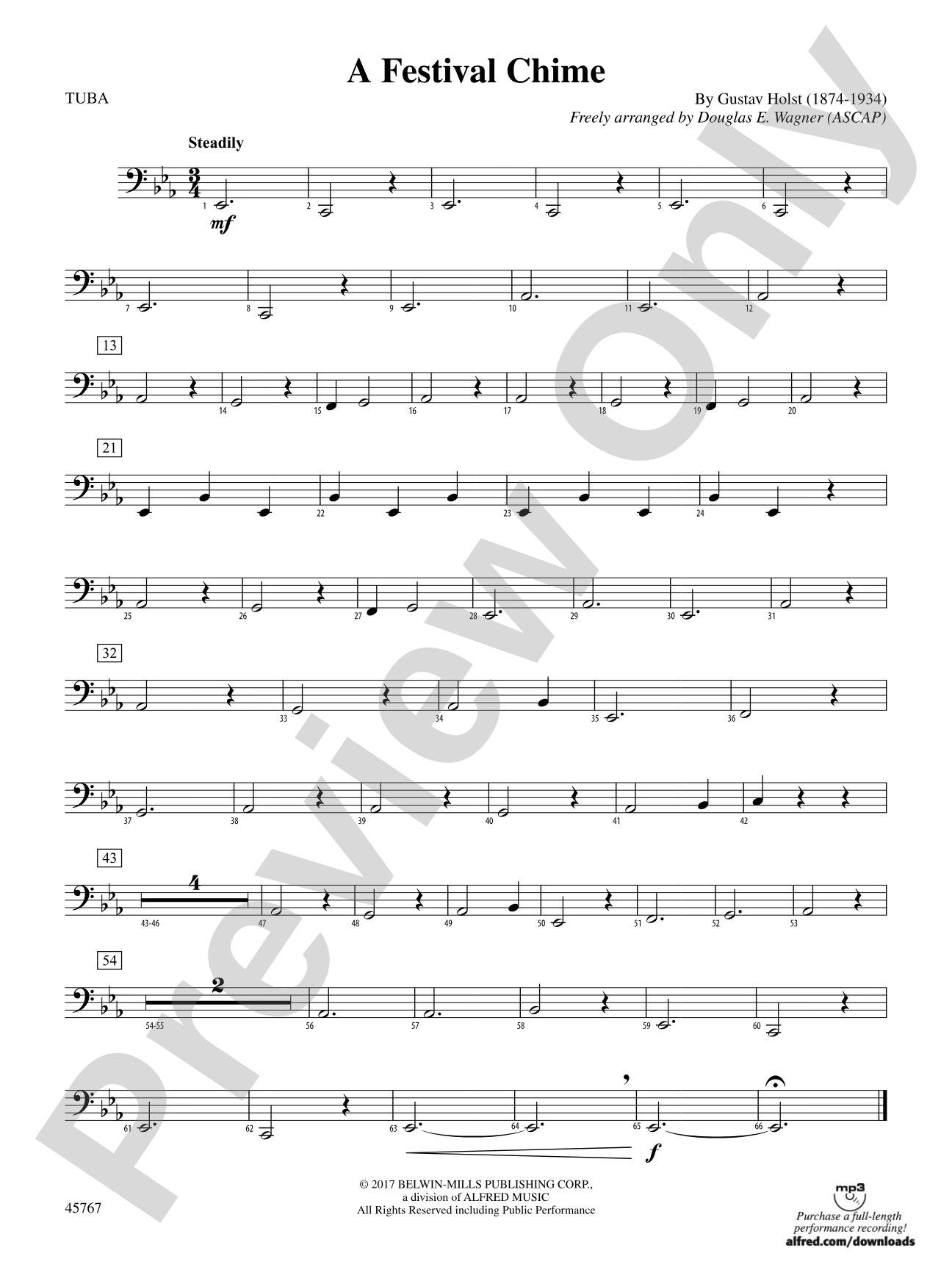 A Festival Chime: Tuba