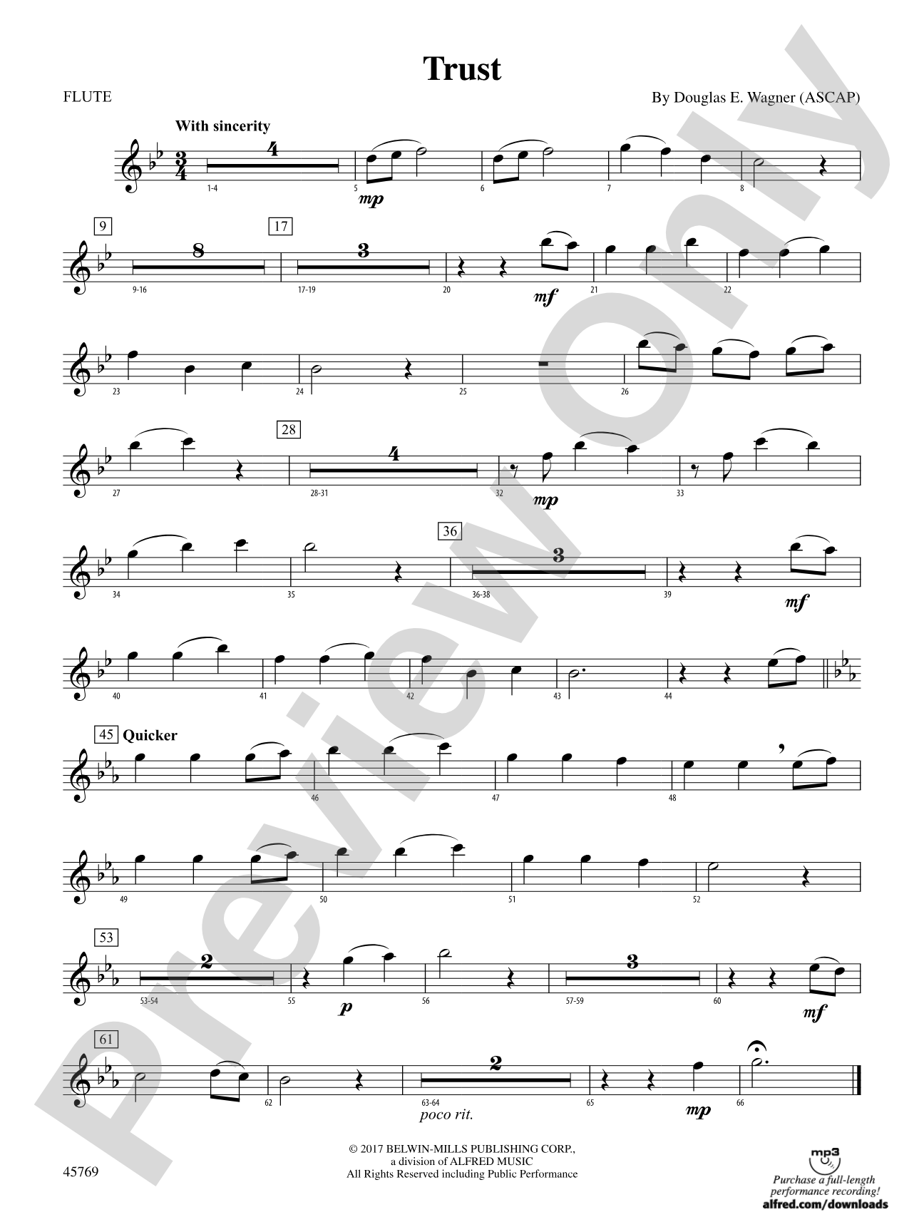Trust: Flute