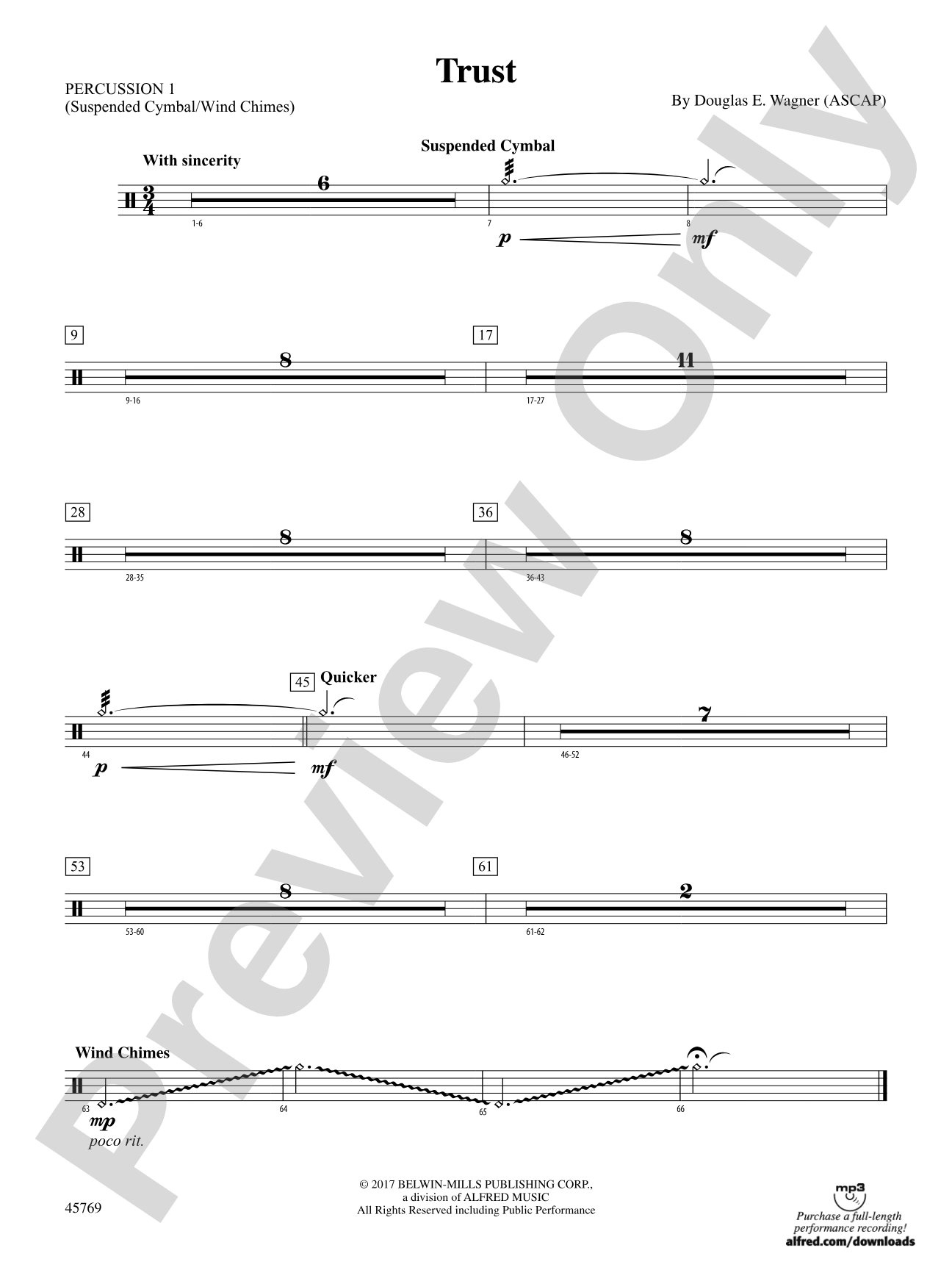 Trust: 1st Percussion