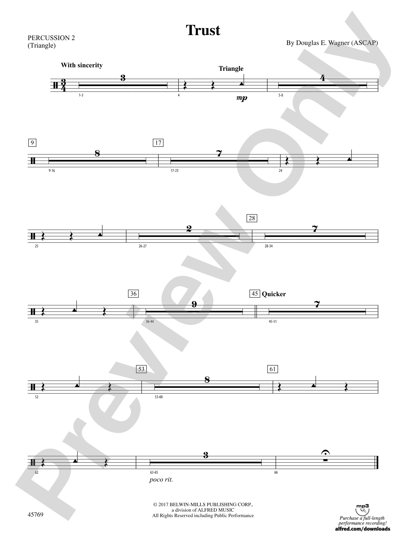Trust: 2nd Percussion