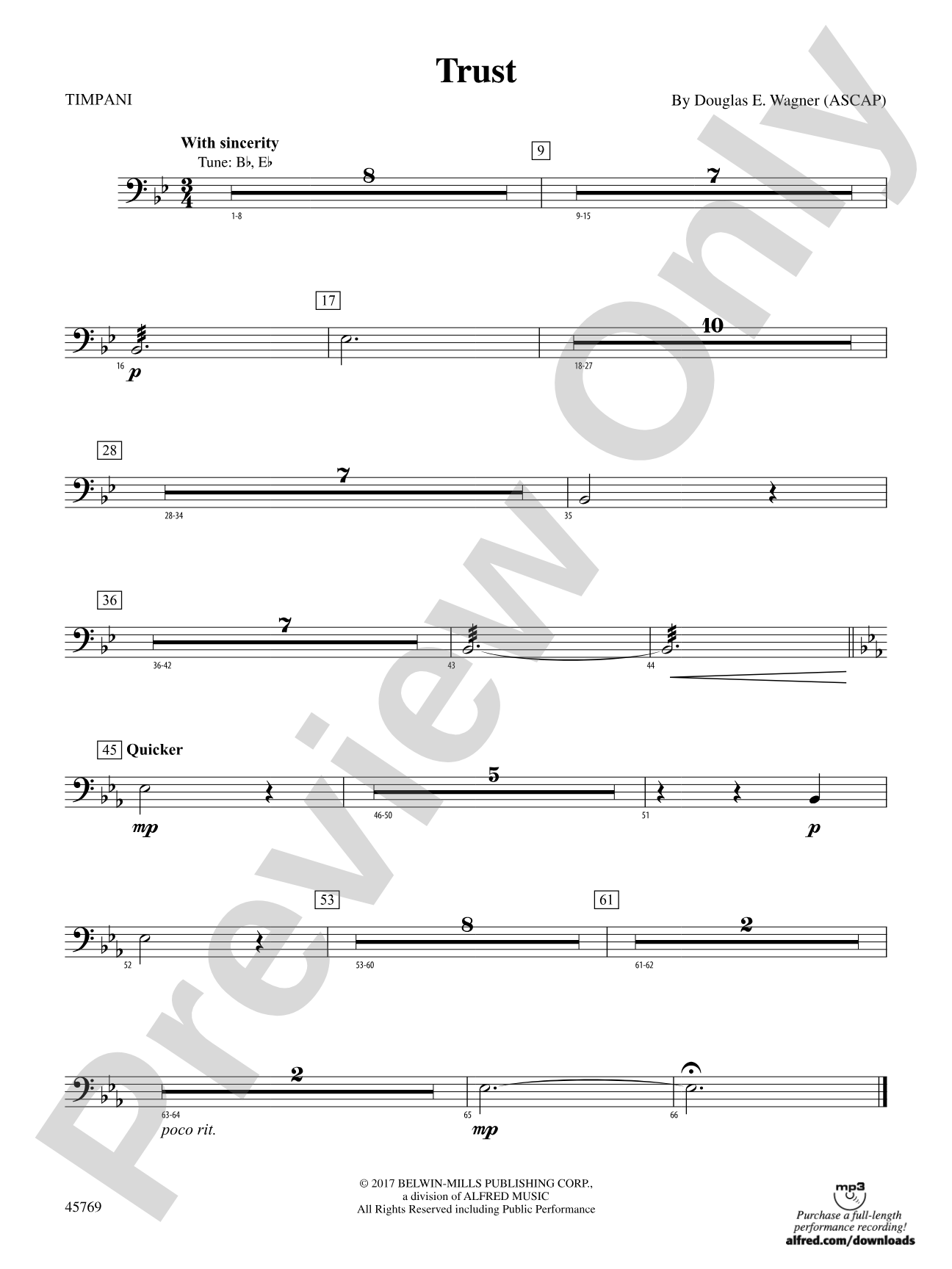Trust: Timpani
