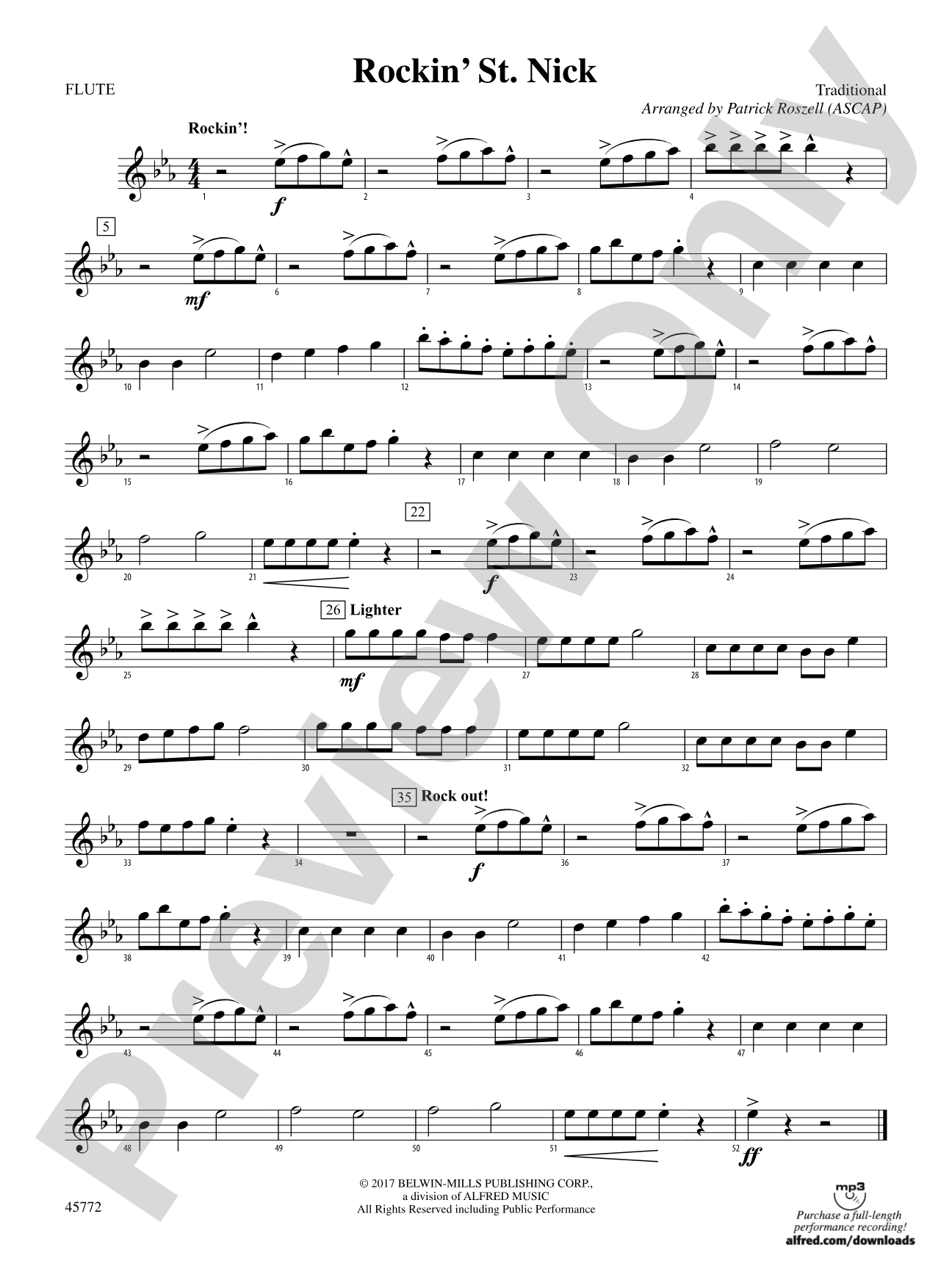 Rockin' St. Nick: Flute