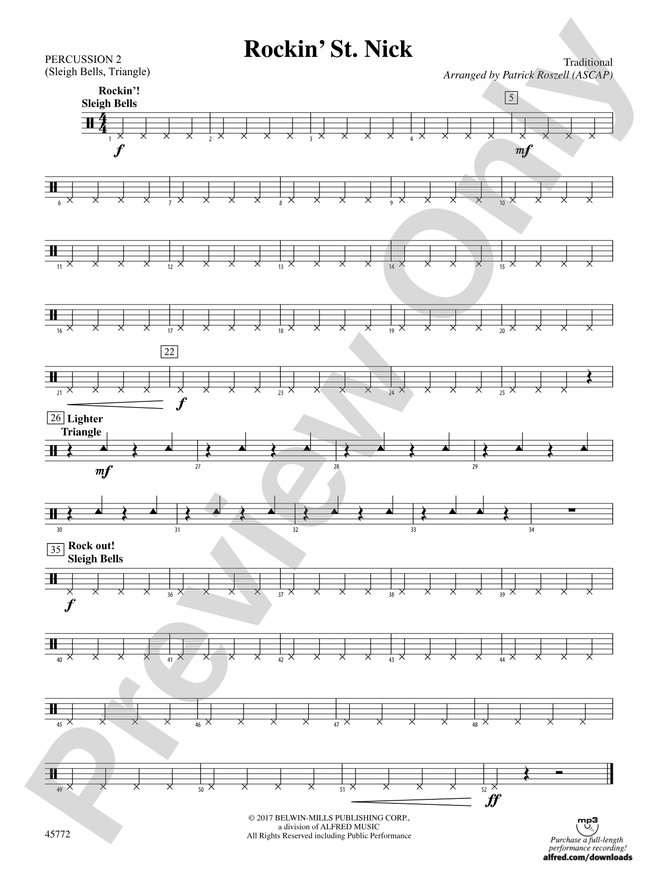 Rockin' St. Nick: 2nd Percussion