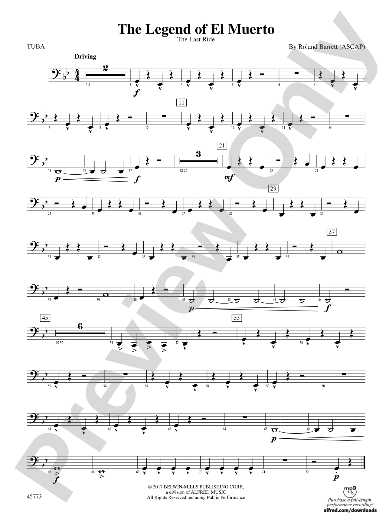 The Legend of El Muerto: Tuba