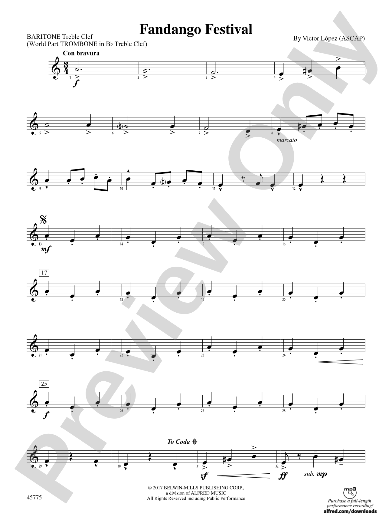 Fandango Festival: Baritone T.C.