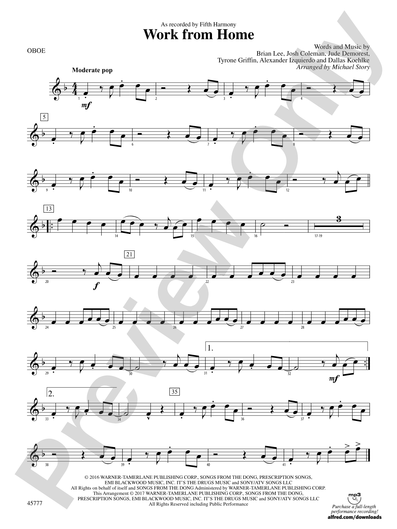 Work from Home: Oboe