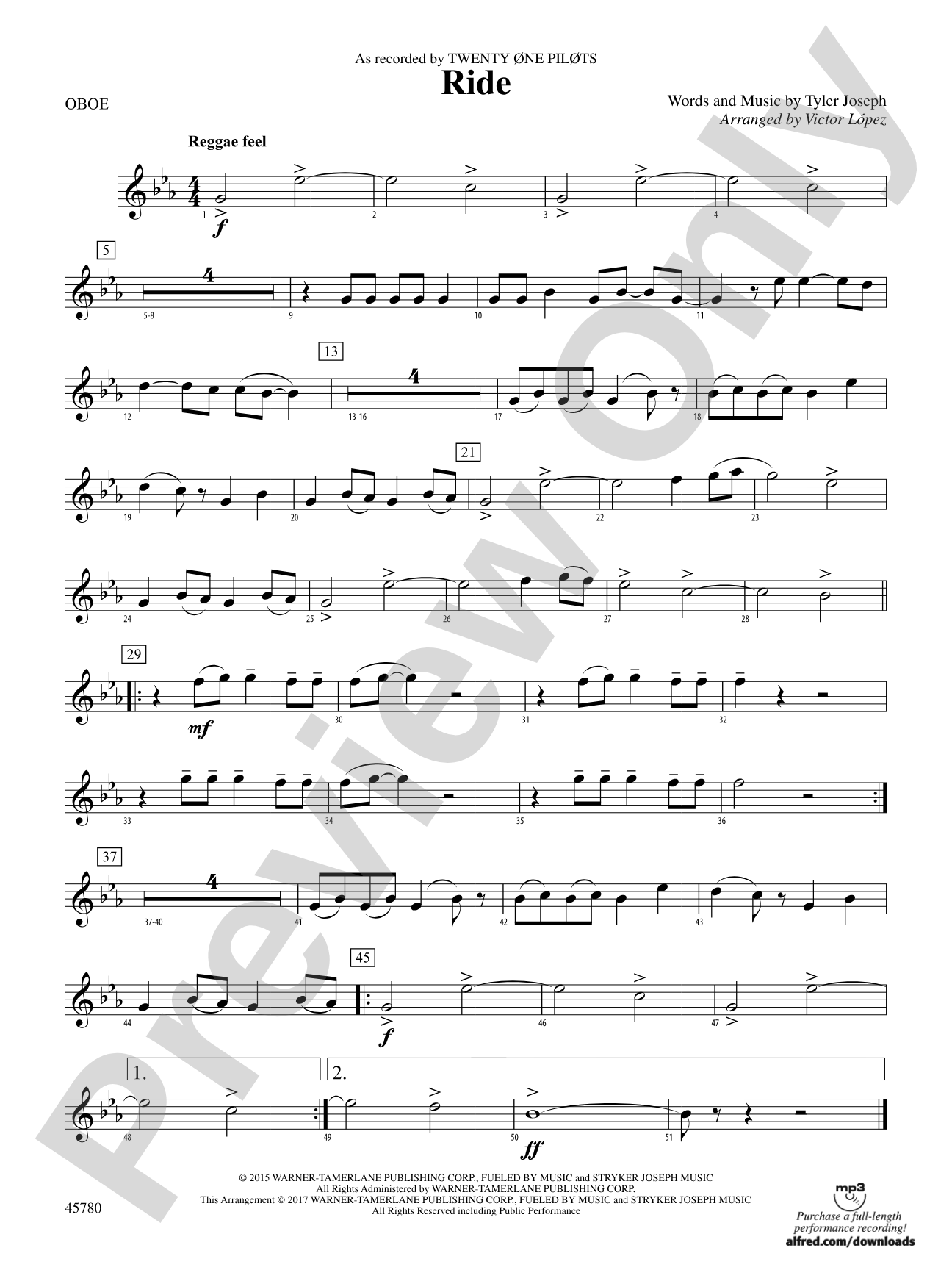 Ride: Oboe
