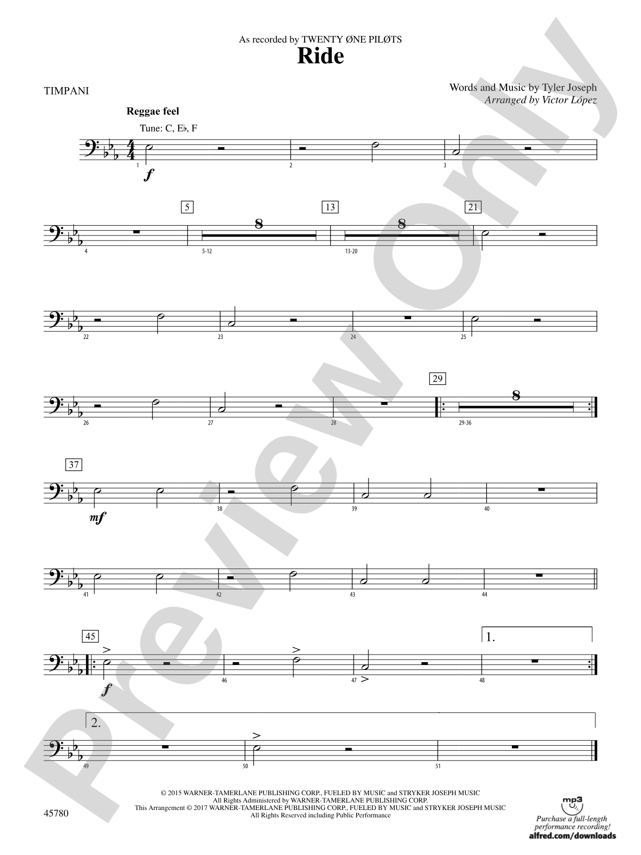 Ride: Timpani
