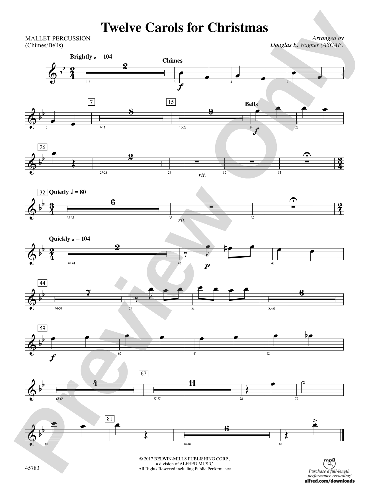 Twelve Carols for Christmas: Mallets