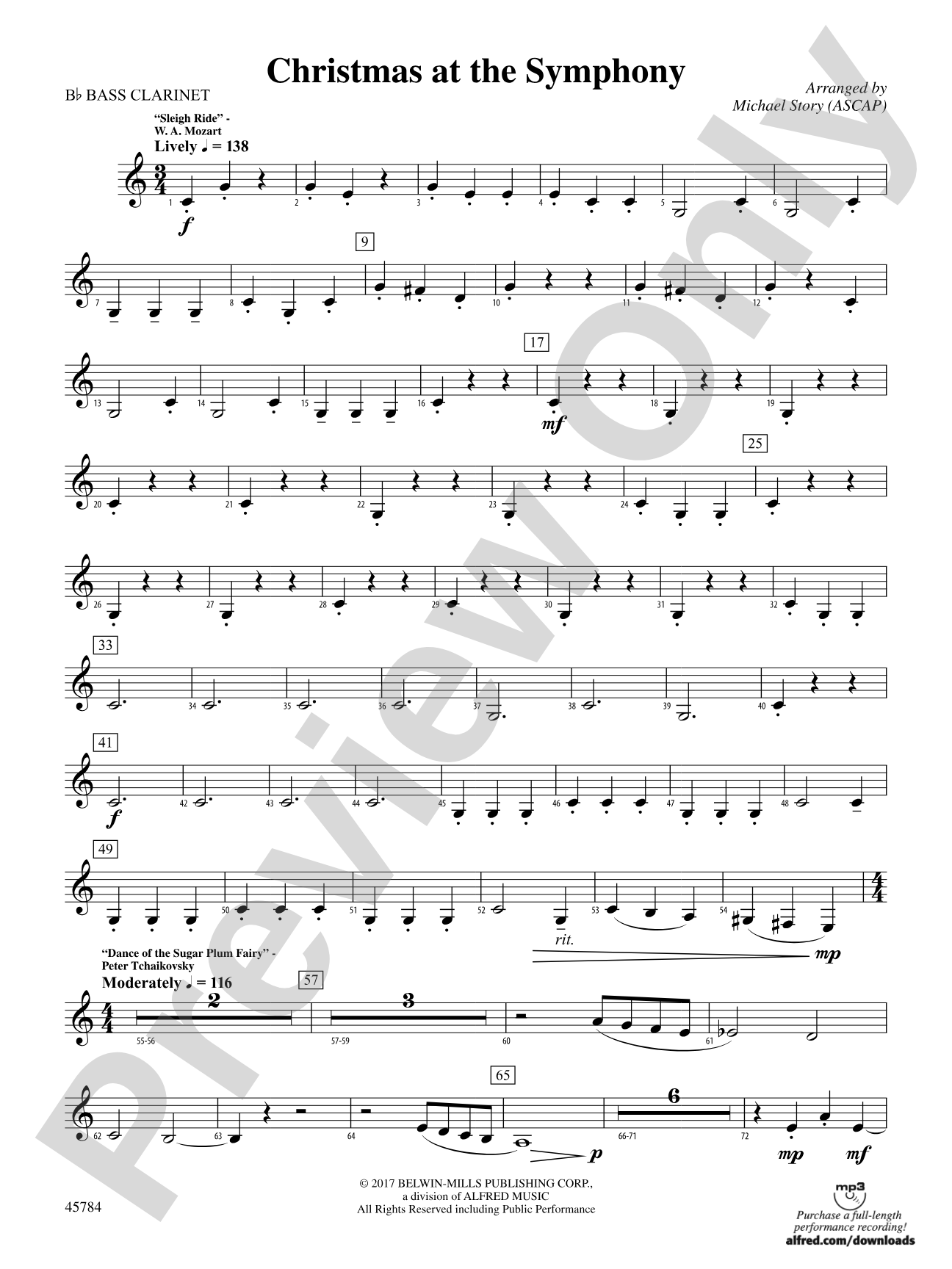 Christmas at the Symphony: B-flat Bass Clarinet