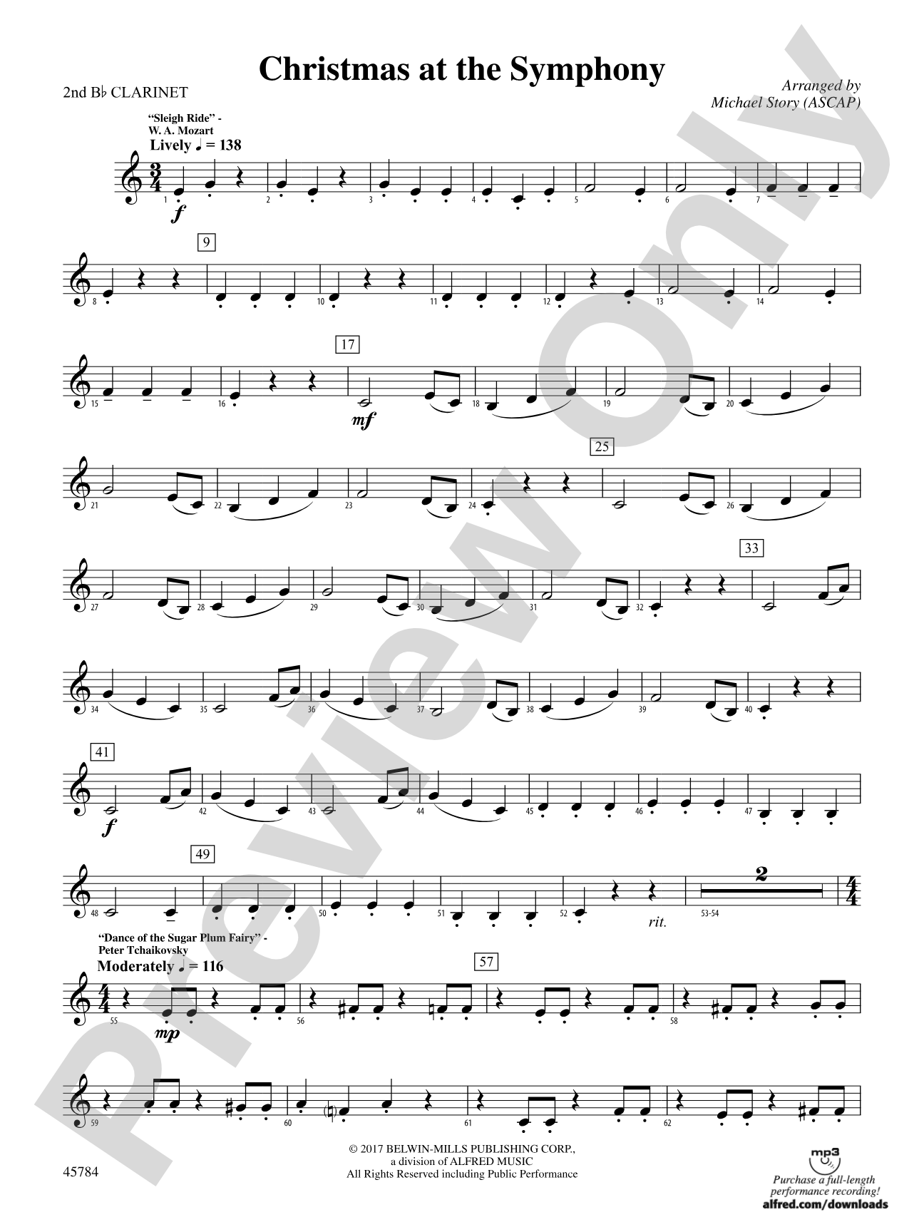 Christmas at the Symphony: 2nd B-flat Clarinet
