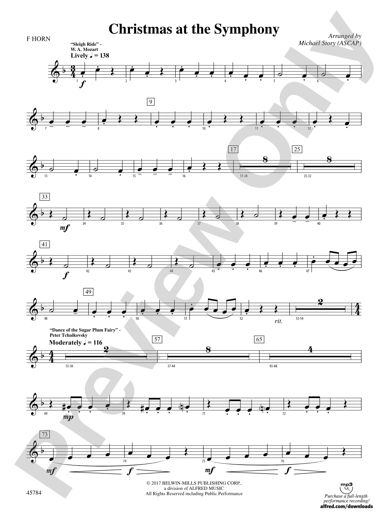 Christmas at the Symphony: 1st F Horn