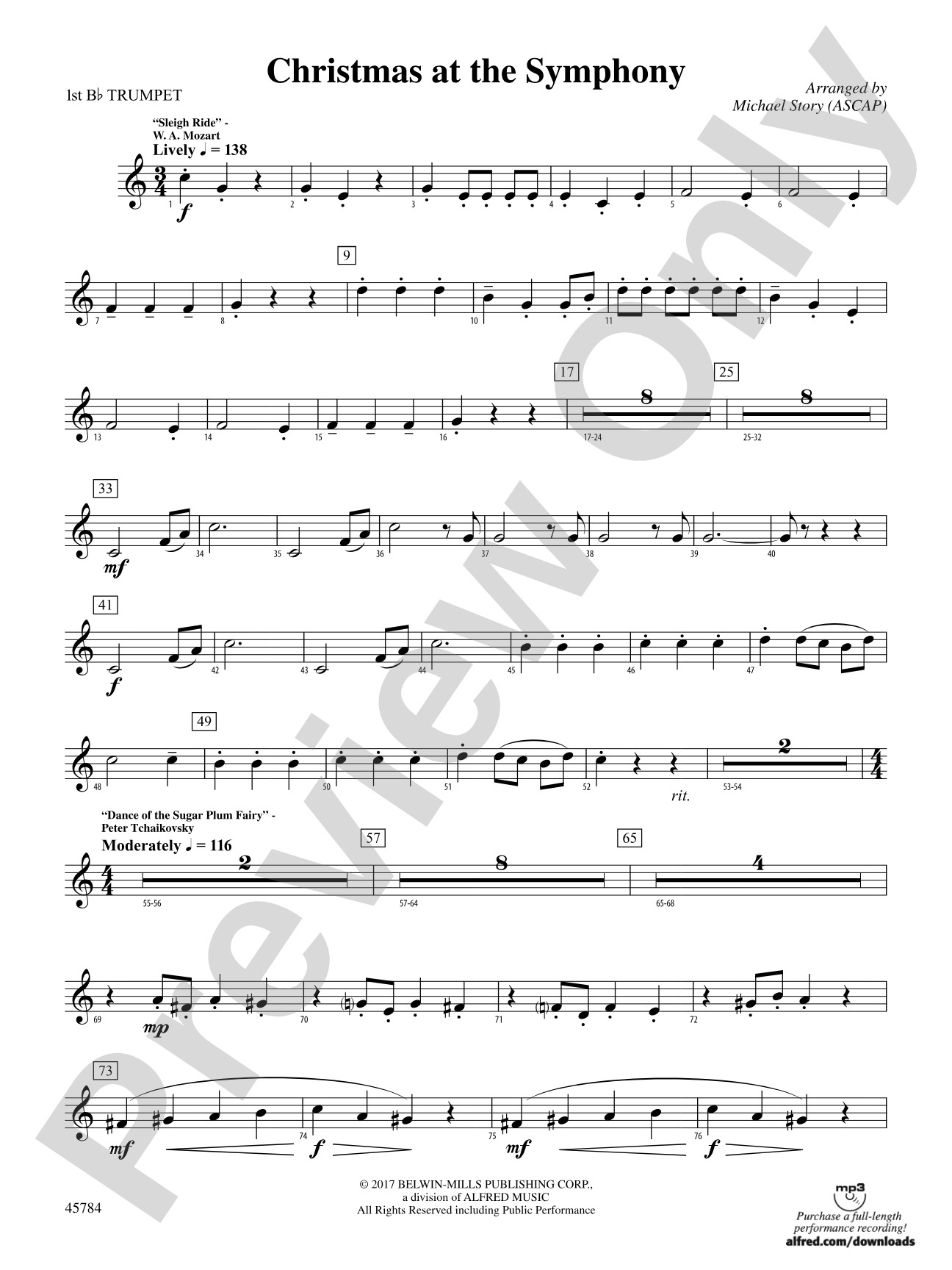 Christmas at the Symphony: 1st B-flat Trumpet