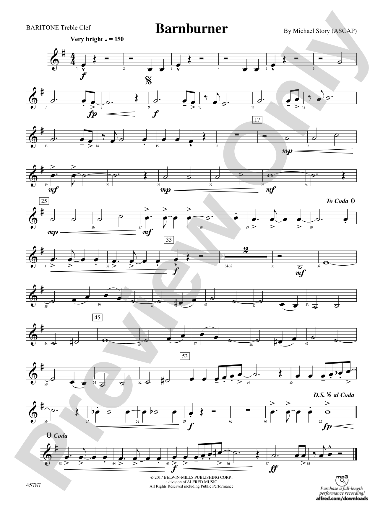 Barnburner: Baritone T.C.