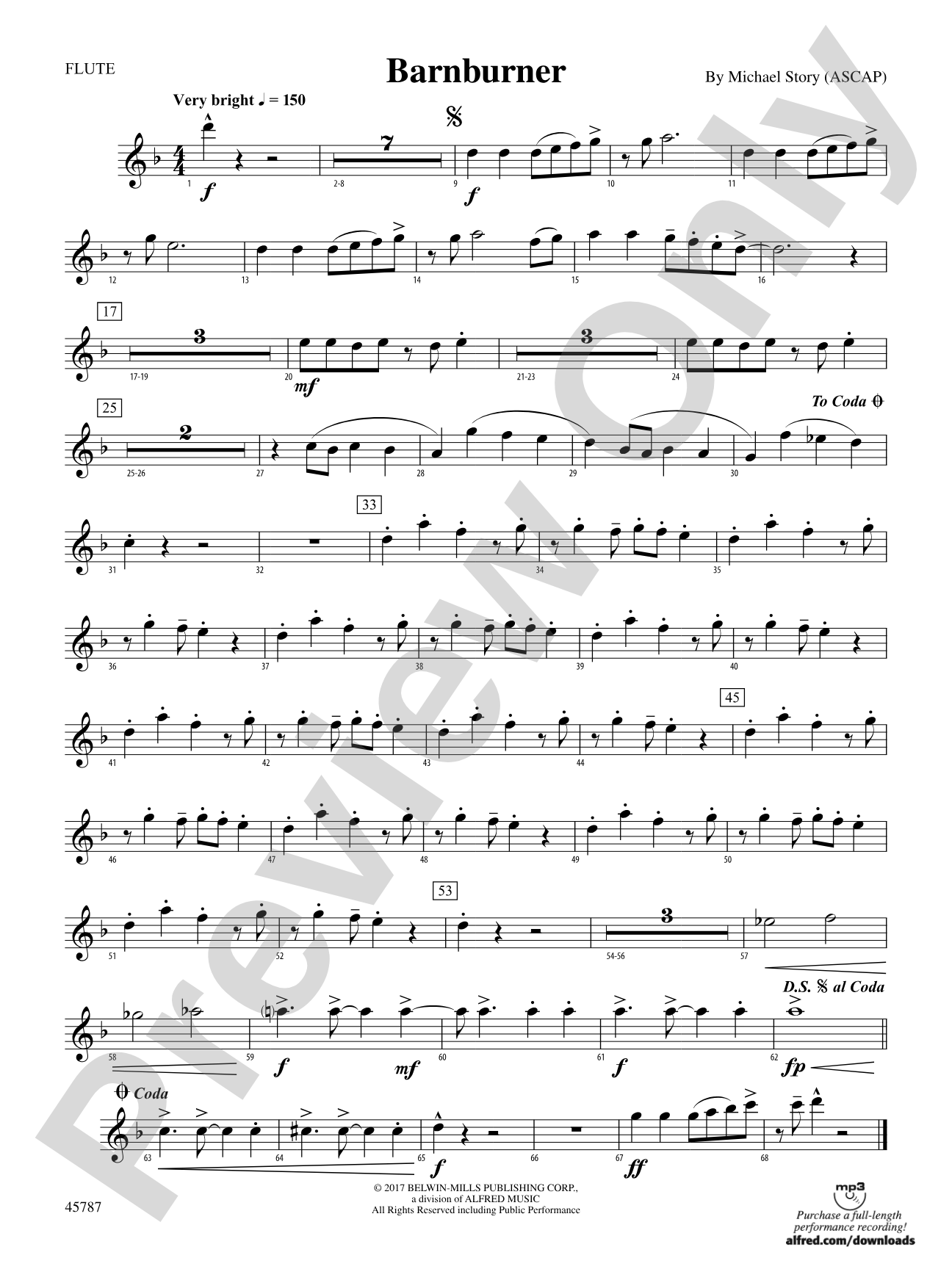 Barnburner: Flute