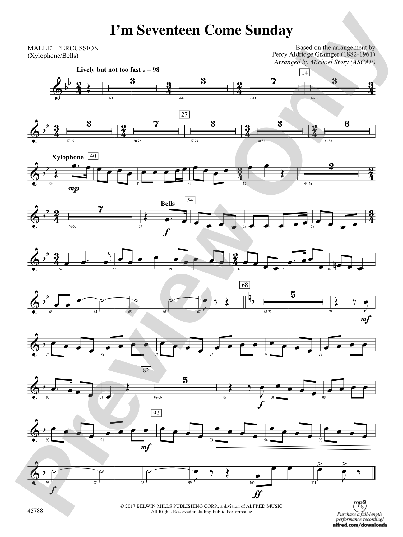 I'm Seventeen Come Sunday: Mallets