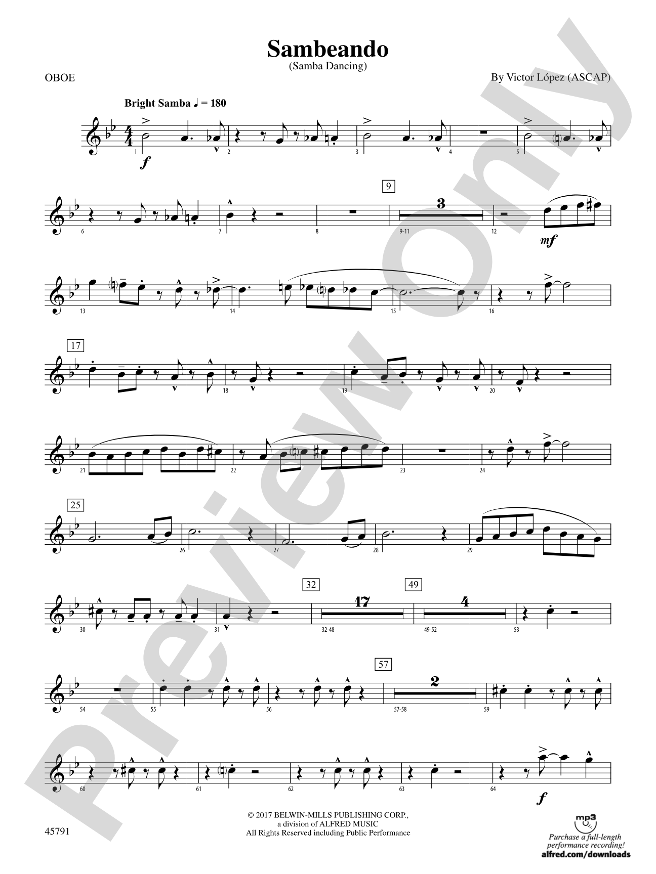 Sambeando: Oboe