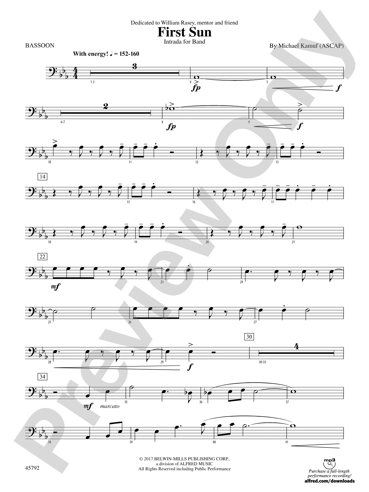 First Sun: Bassoon