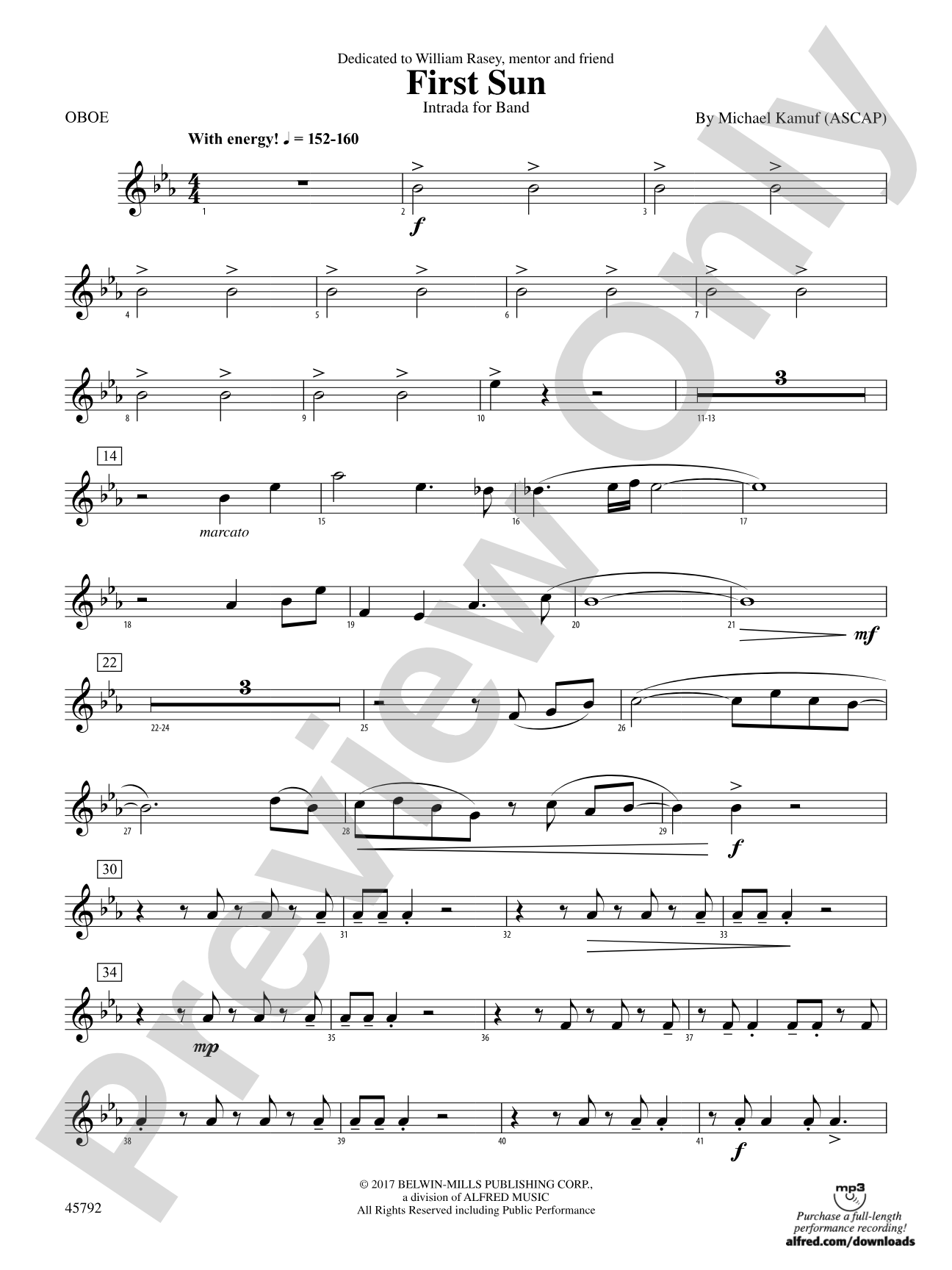 First Sun: Oboe